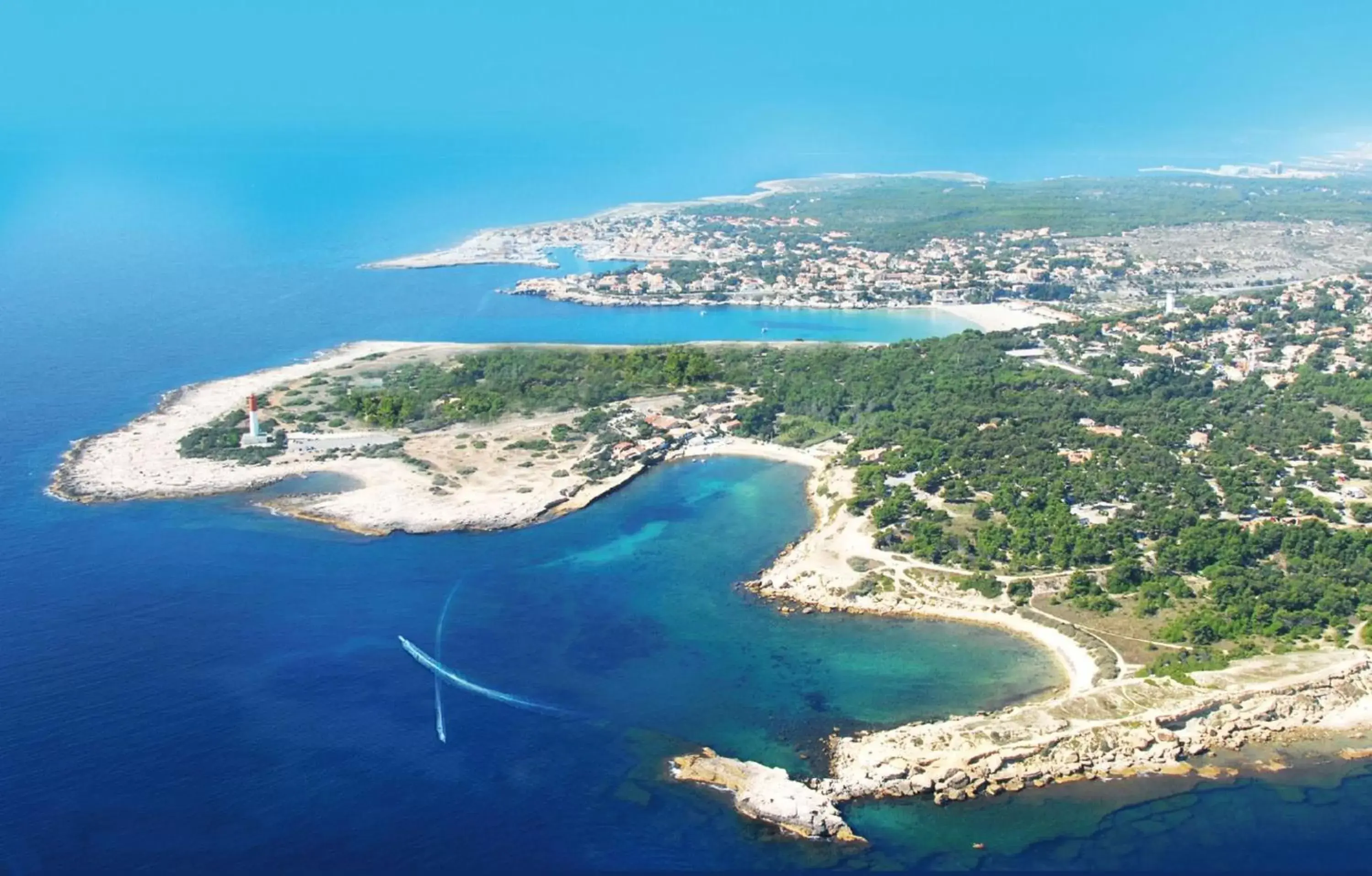 Nearby landmark, Bird's-eye View in Kyriad Direct Marseille Ouest - Martigues