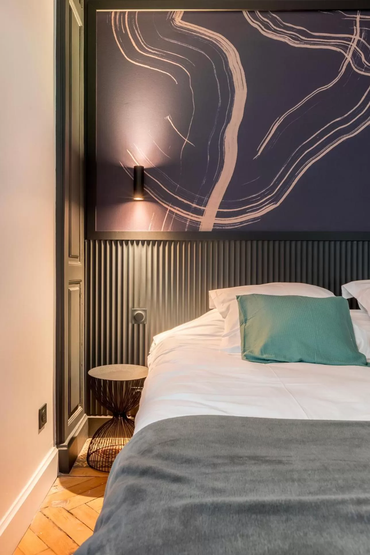 Bedroom, Bed in Au Chat Qui Dort Lille - Villa Gounod