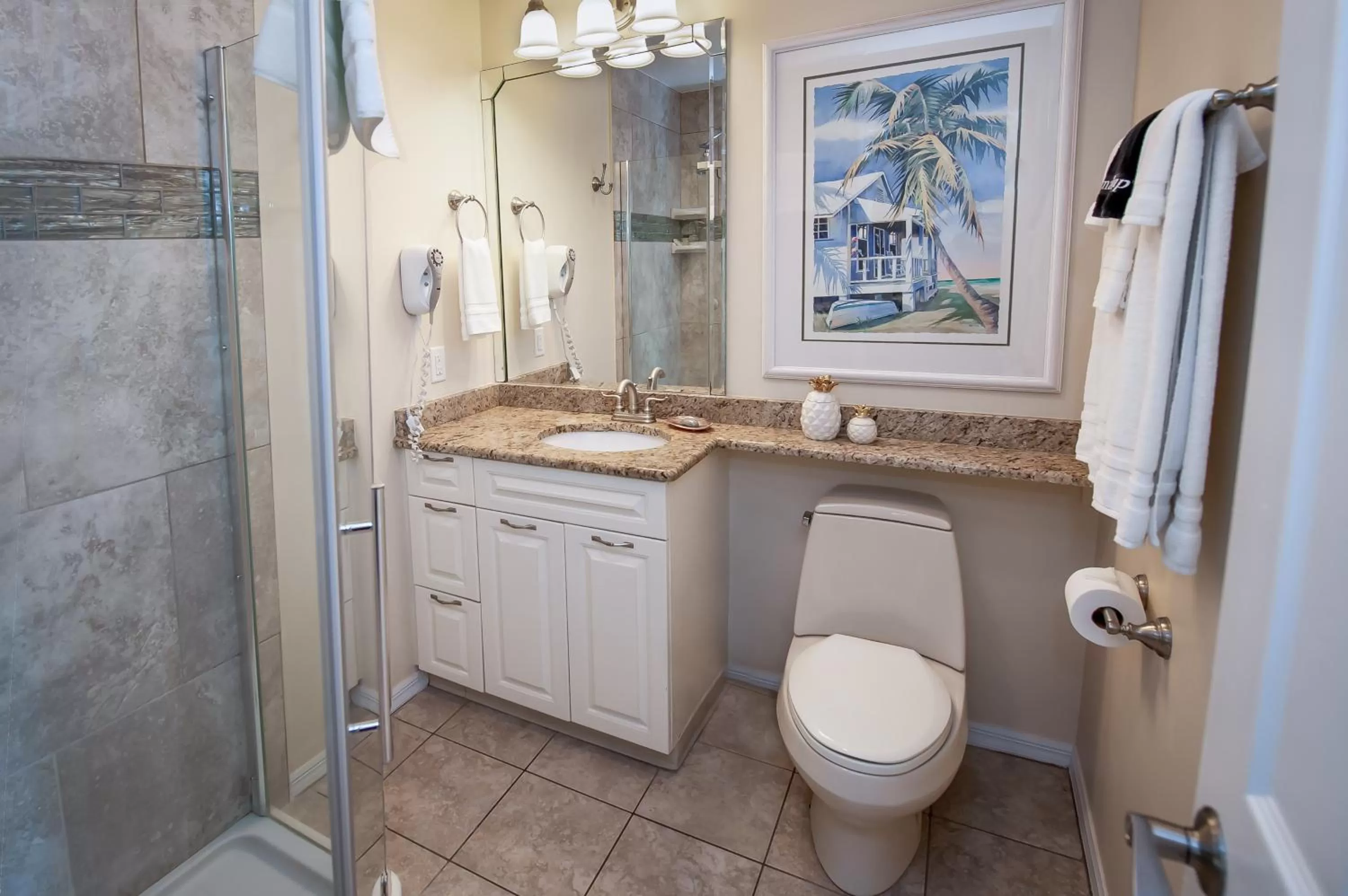 Bathroom in Cedar Cove Resort & Cottages