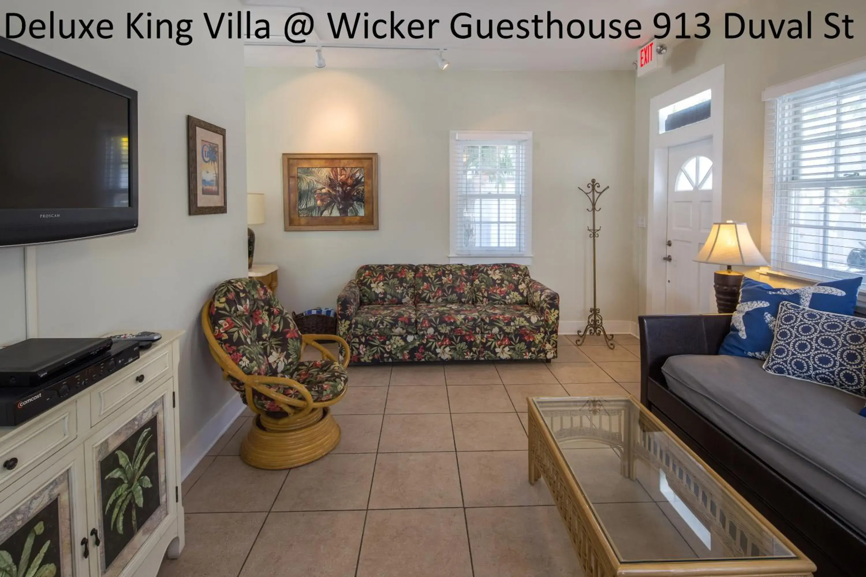 Living room, Seating Area in Wicker Guesthouse