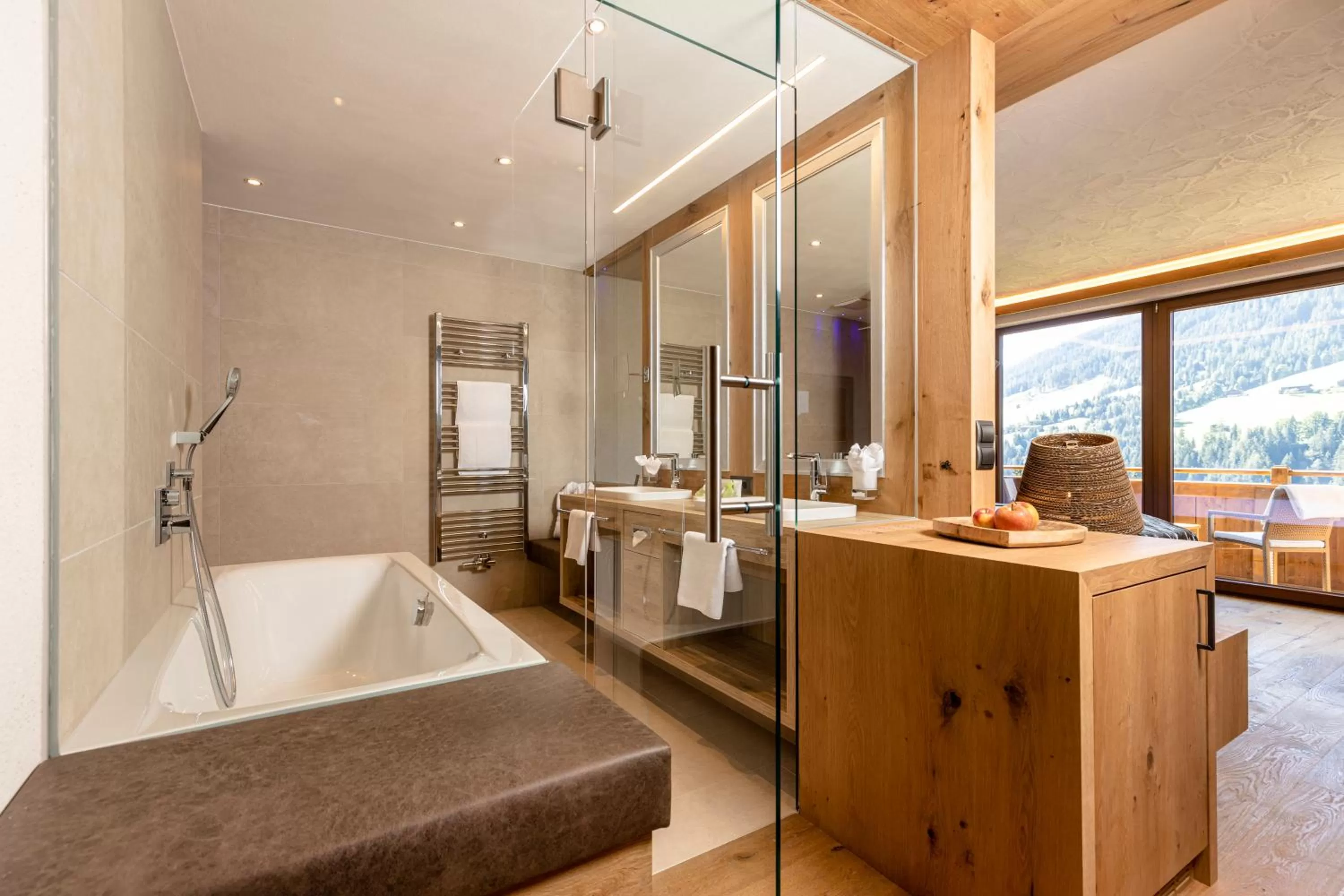 Bathroom in Natur & Spa Resort "Der Alpbacherhof" Superior