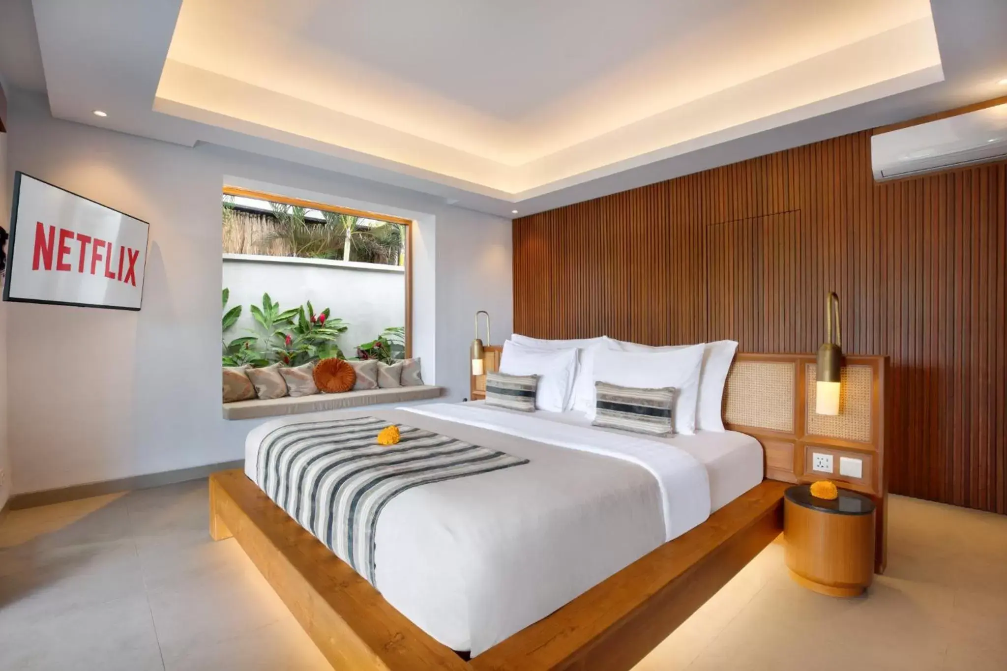 Photo of the whole room, Bed in Kaamala Resort Ubud by Ini Vie Hospitality