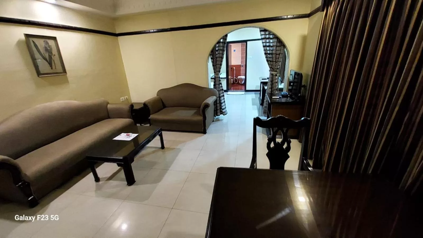 Seating area in Lytton Hotel