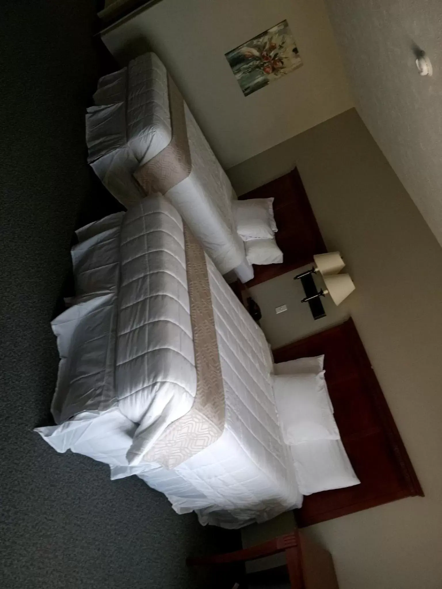 Bed in Platte Valley Inn