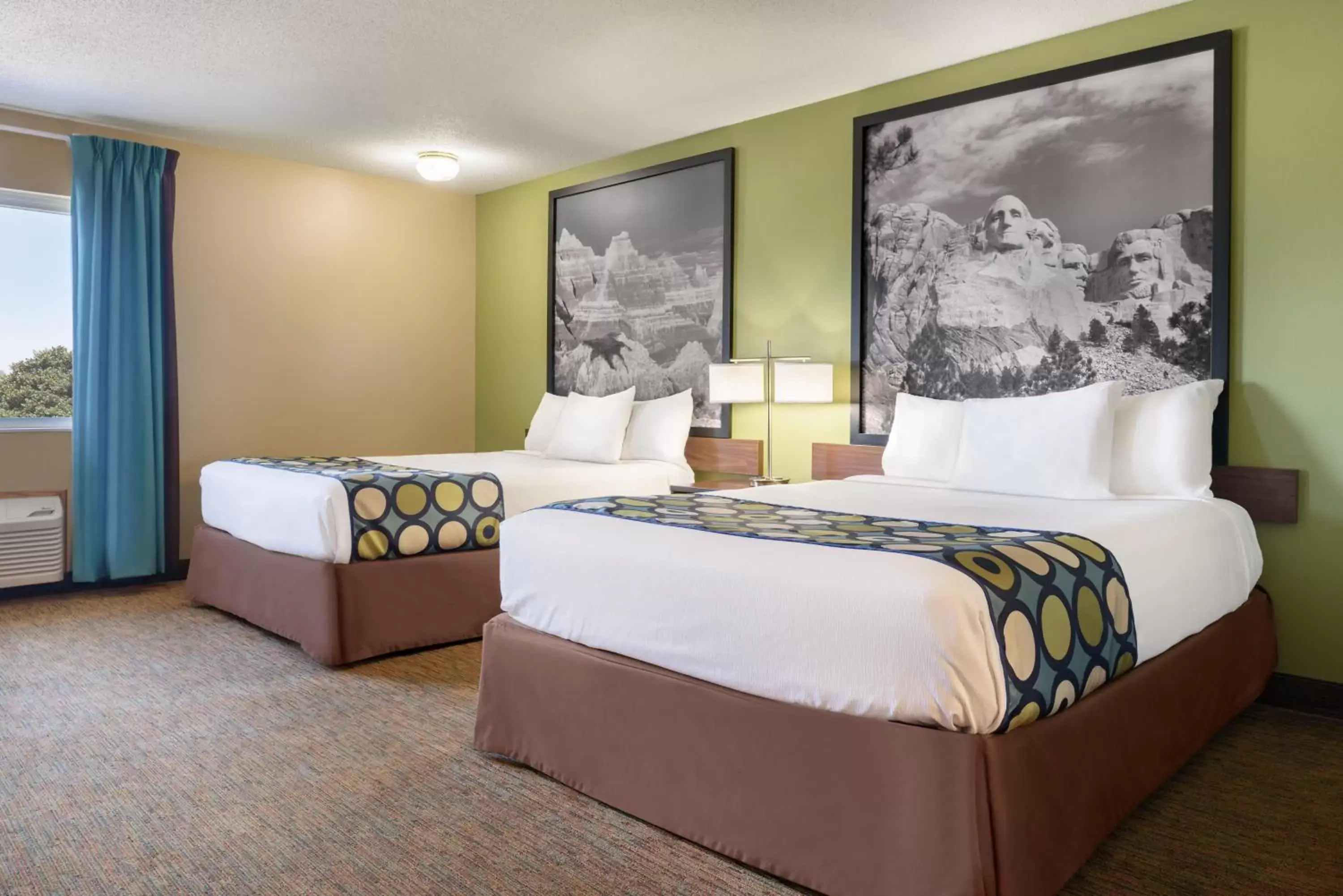 Studio Suite with Two Queen Beds - Non-Smoking in Super 8 by Wyndham Sioux Falls