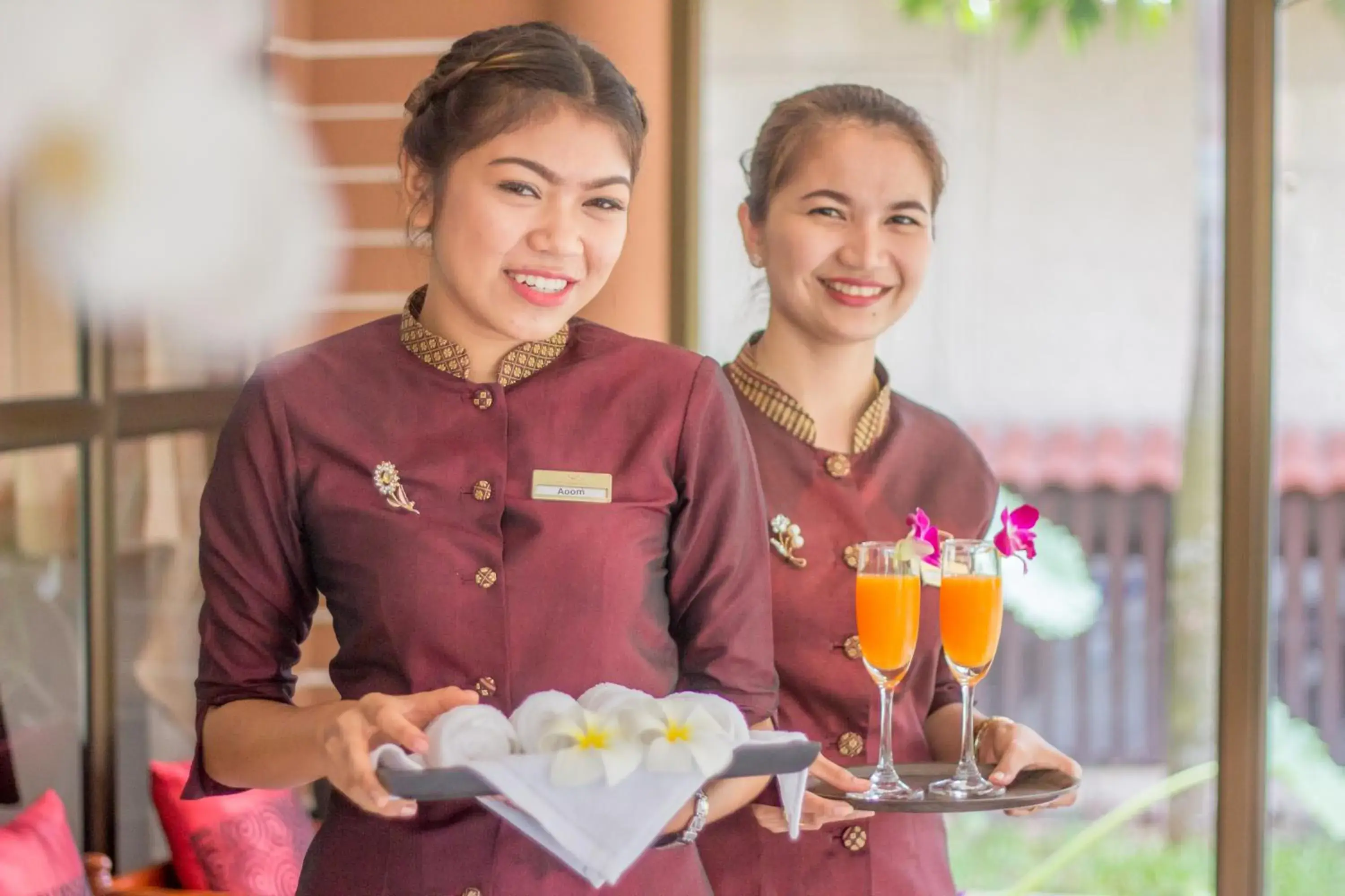 Staff in The Siam Residence Boutique Resort