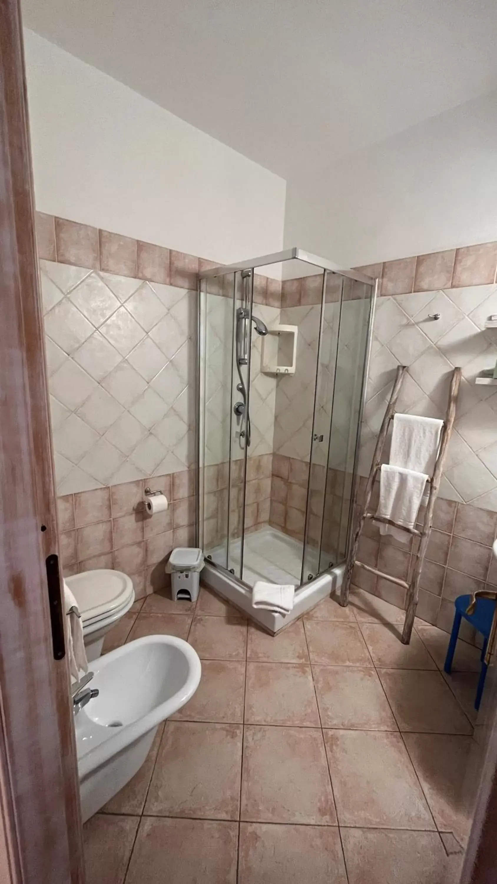 Shower, Bathroom in Hotel Tabby