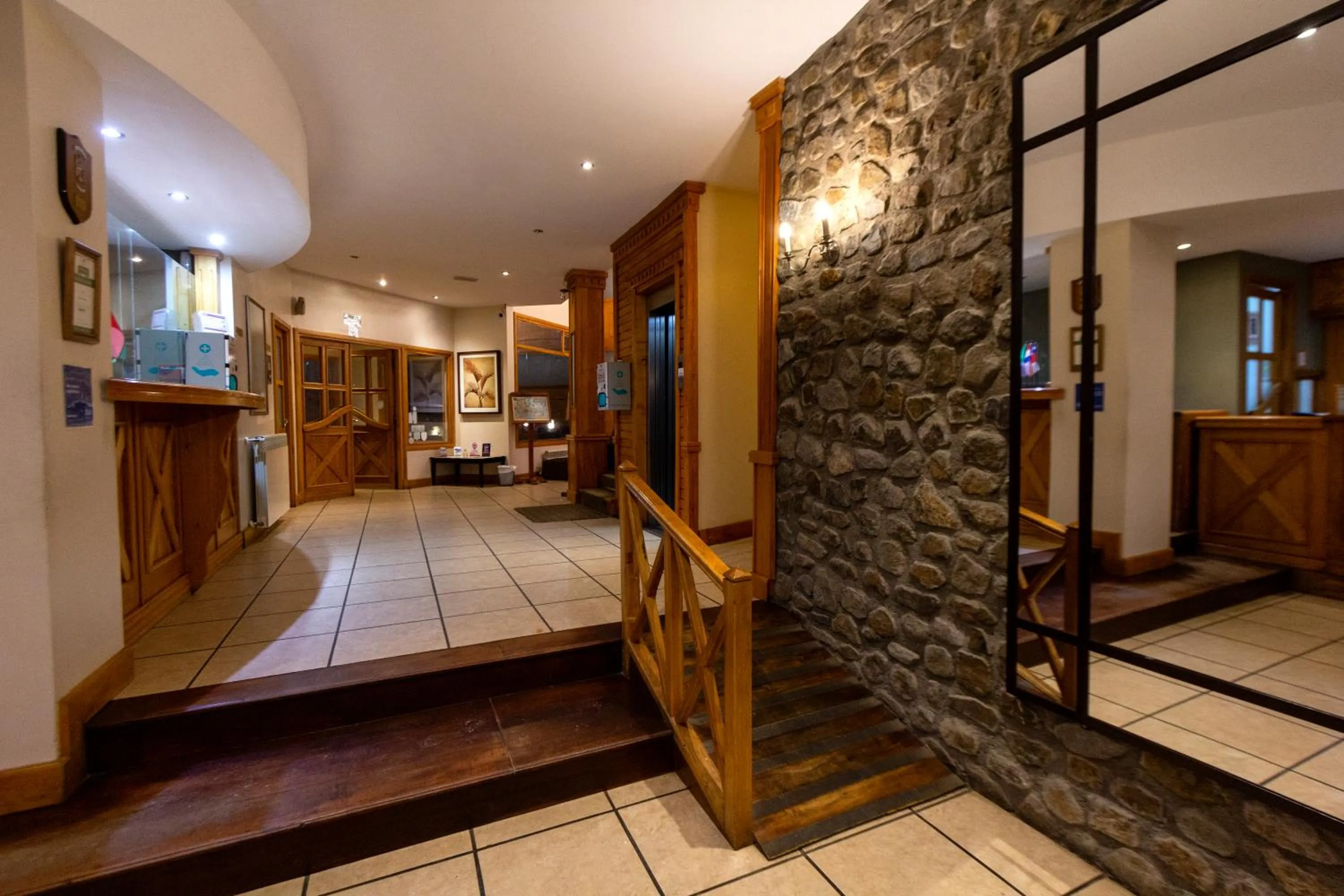 Lobby or reception in Altos Ushuaia Hotel & Resto