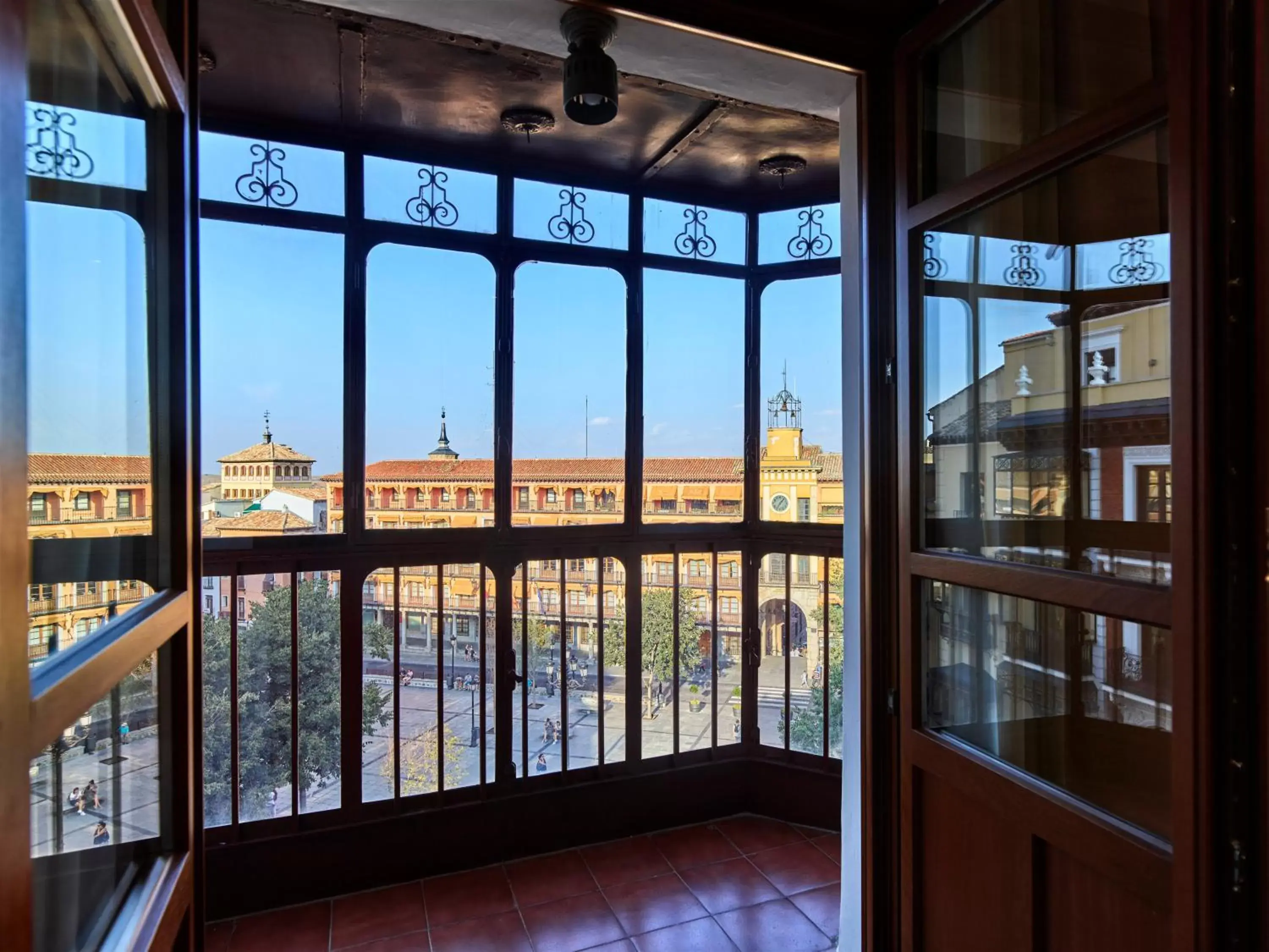 Balcony/Terrace in Hotel Boutique Adolfo