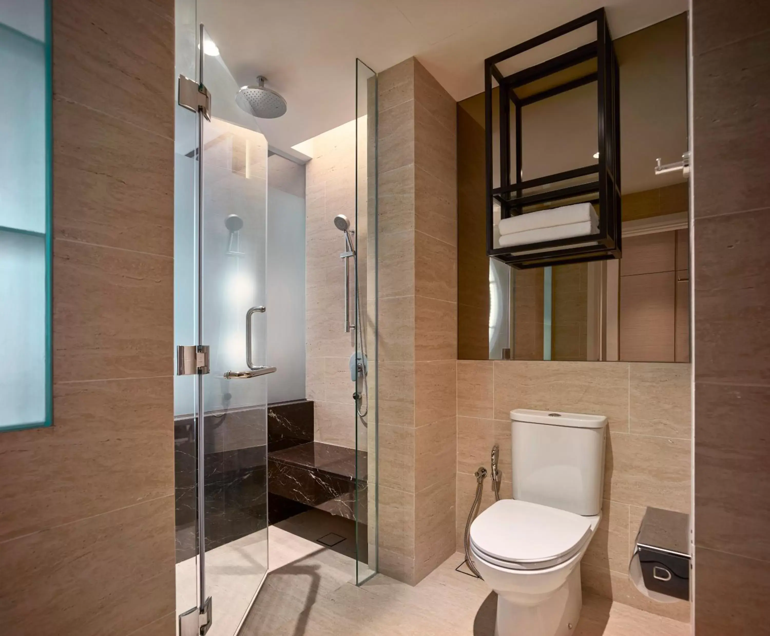 Toilet, Bathroom in Hotel Stripes Kuala Lumpur, Autograph Collection