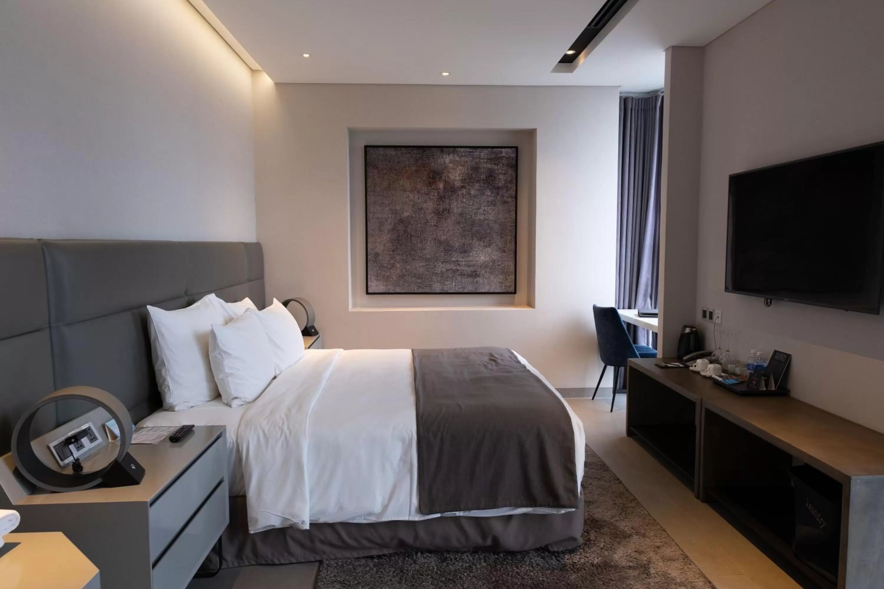 Photo of the whole room, Bed in M Hotel Saigon