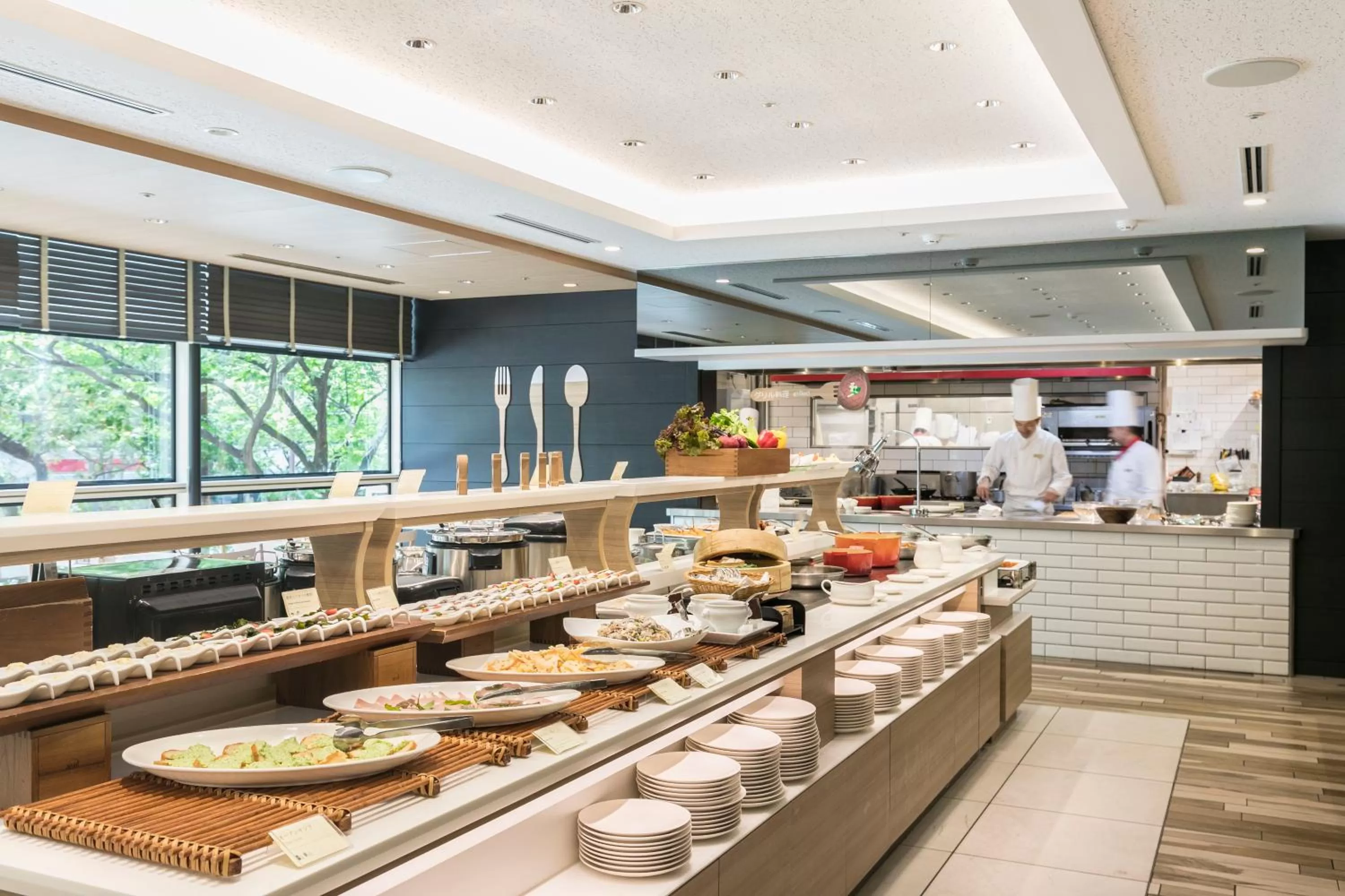 Restaurant/places to eat in Hotel Nikko Fukuoka