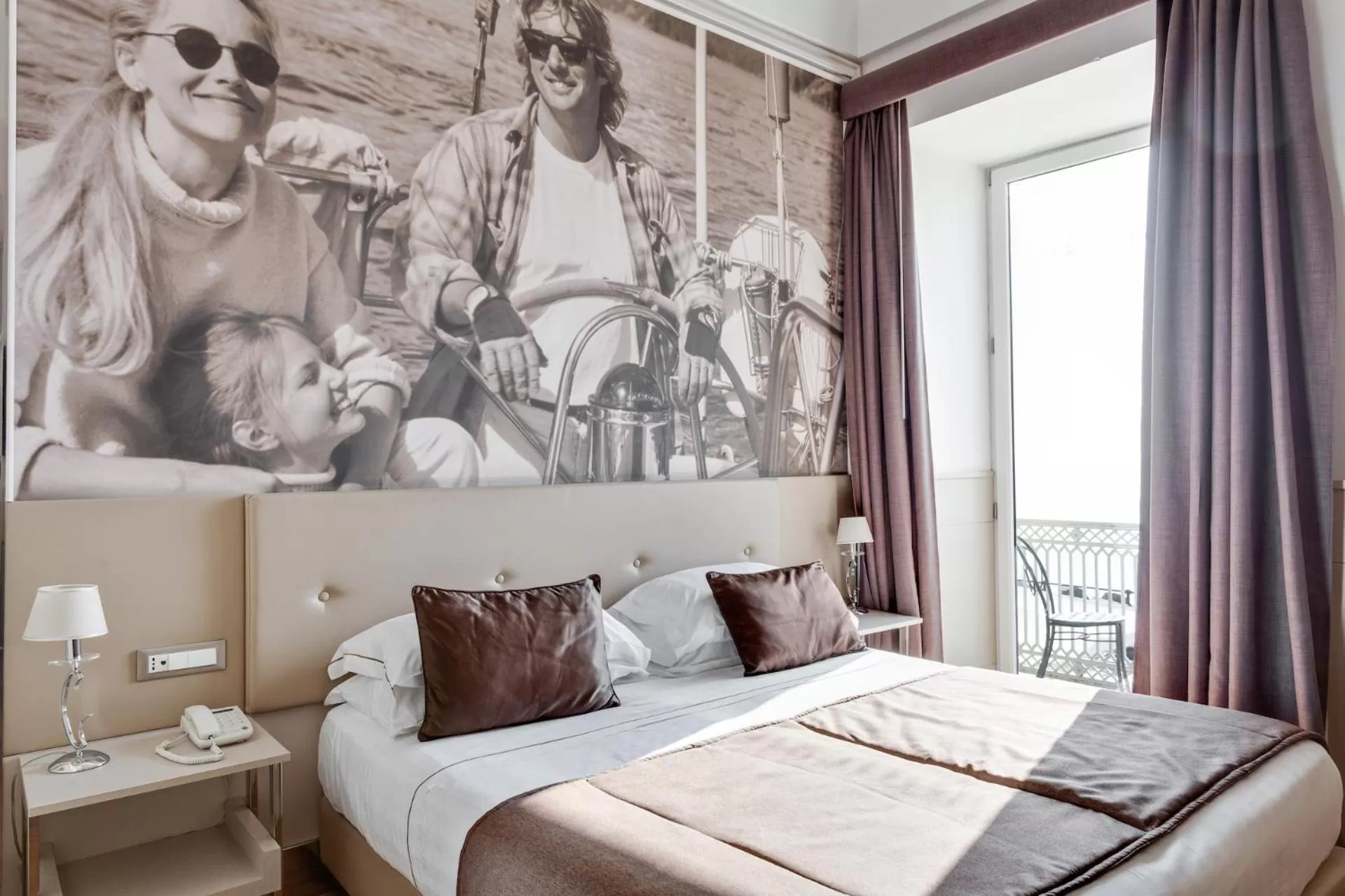 Bed in Partenope Relais