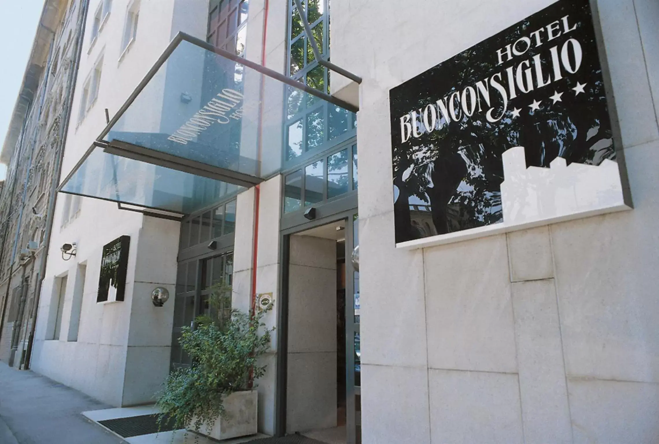 Facade/entrance, Property Logo/Sign in Hotel Buonconsiglio