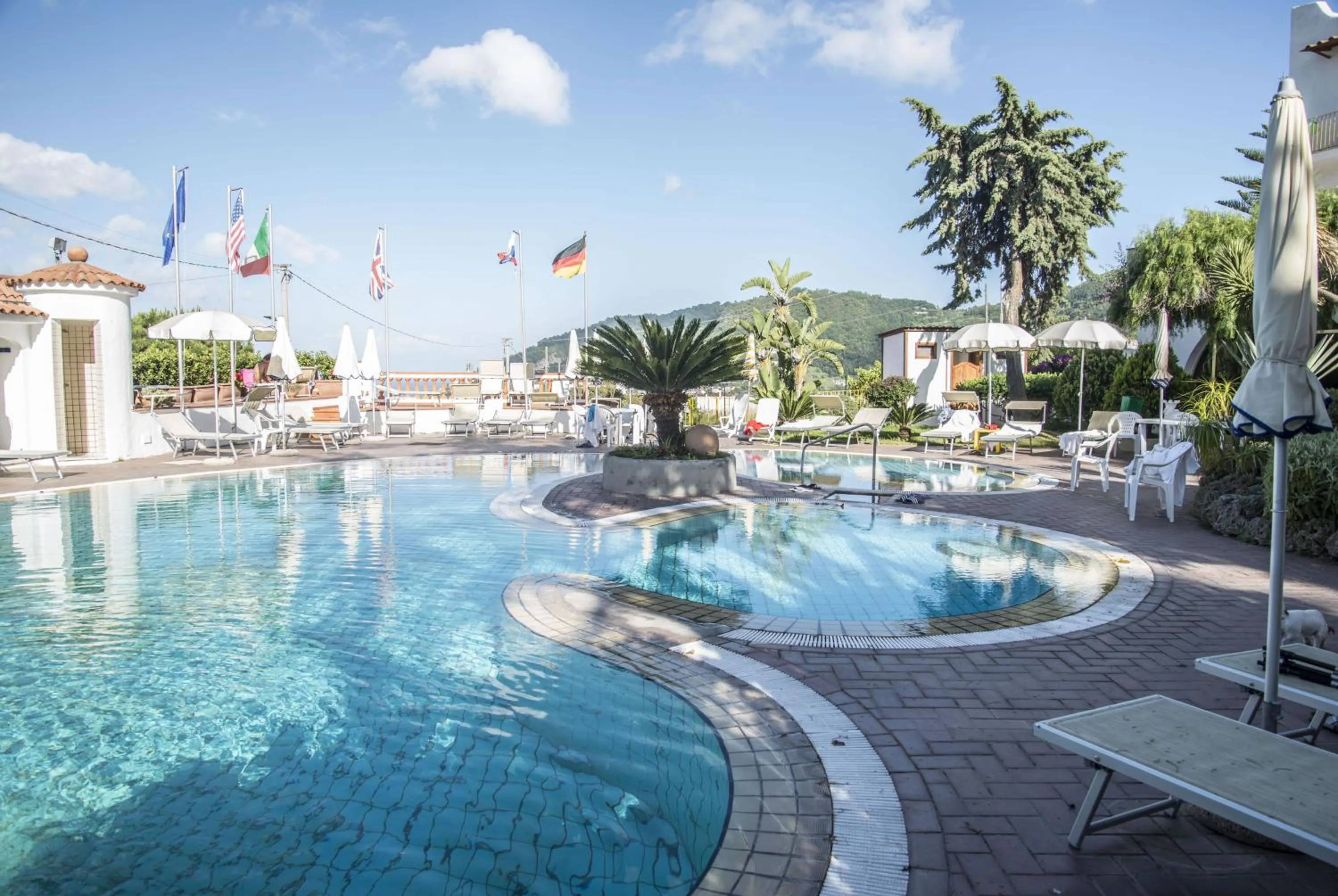 Swimming pool in Hotel Internazionale