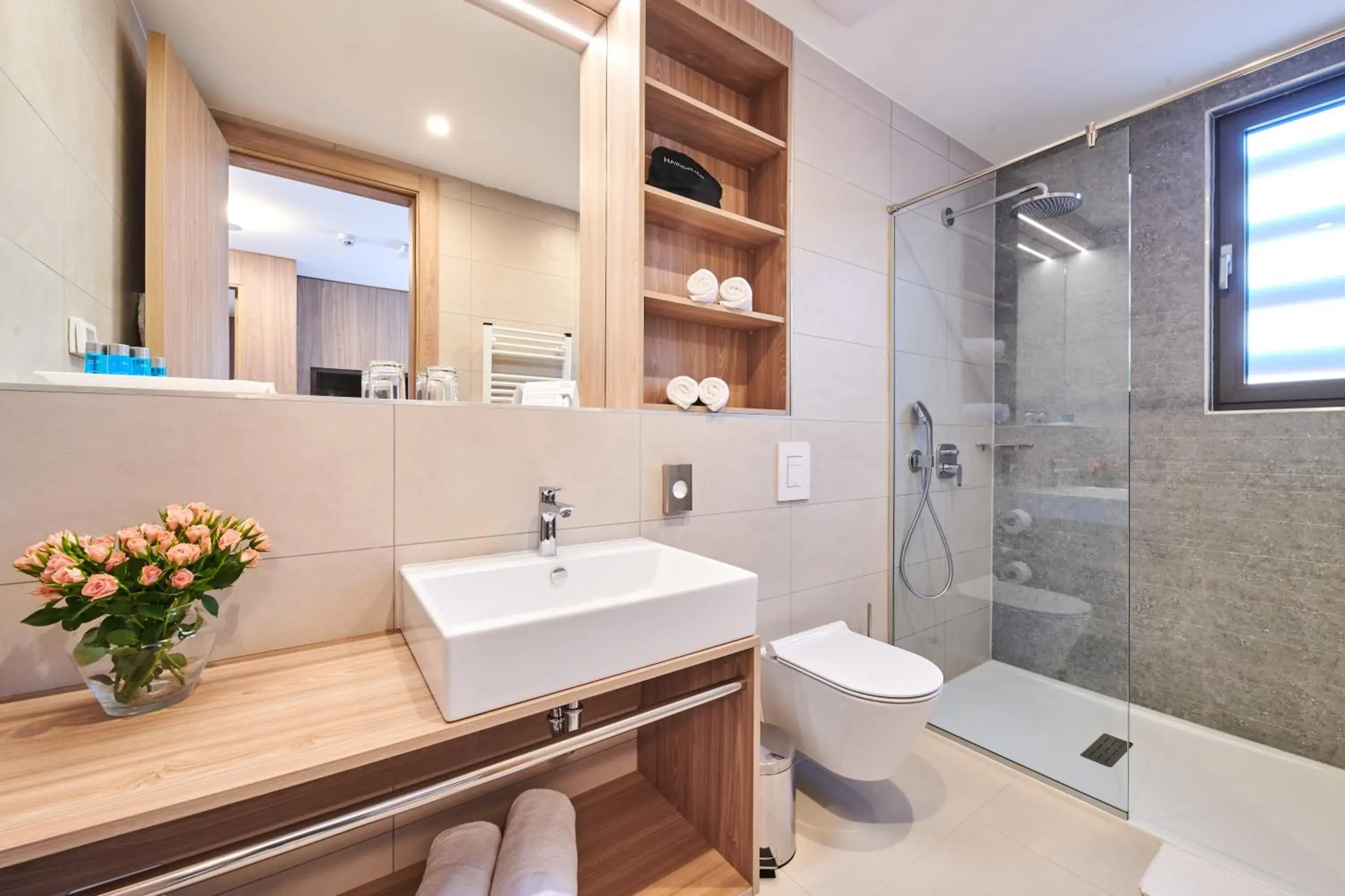 Shower, Bathroom in Garden Suites Umag Plava Laguna