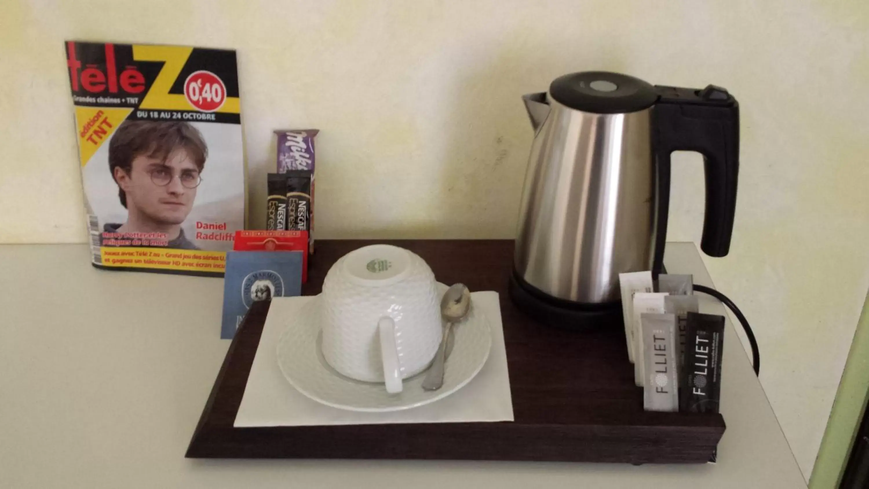 Coffee/tea facilities in Hotel Le Bon Laboureur