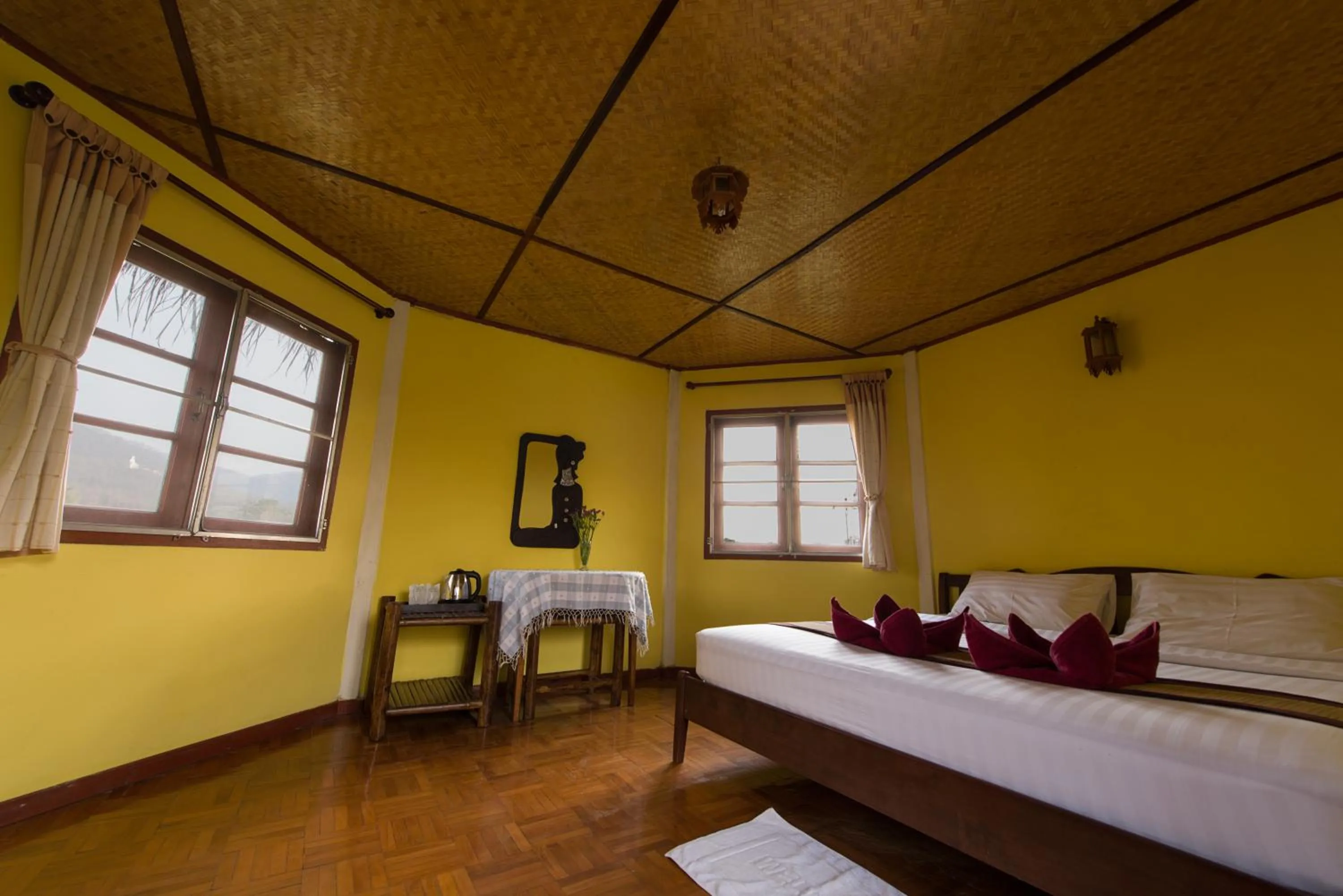 Photo of the whole room, Bed in The Countryside Pai