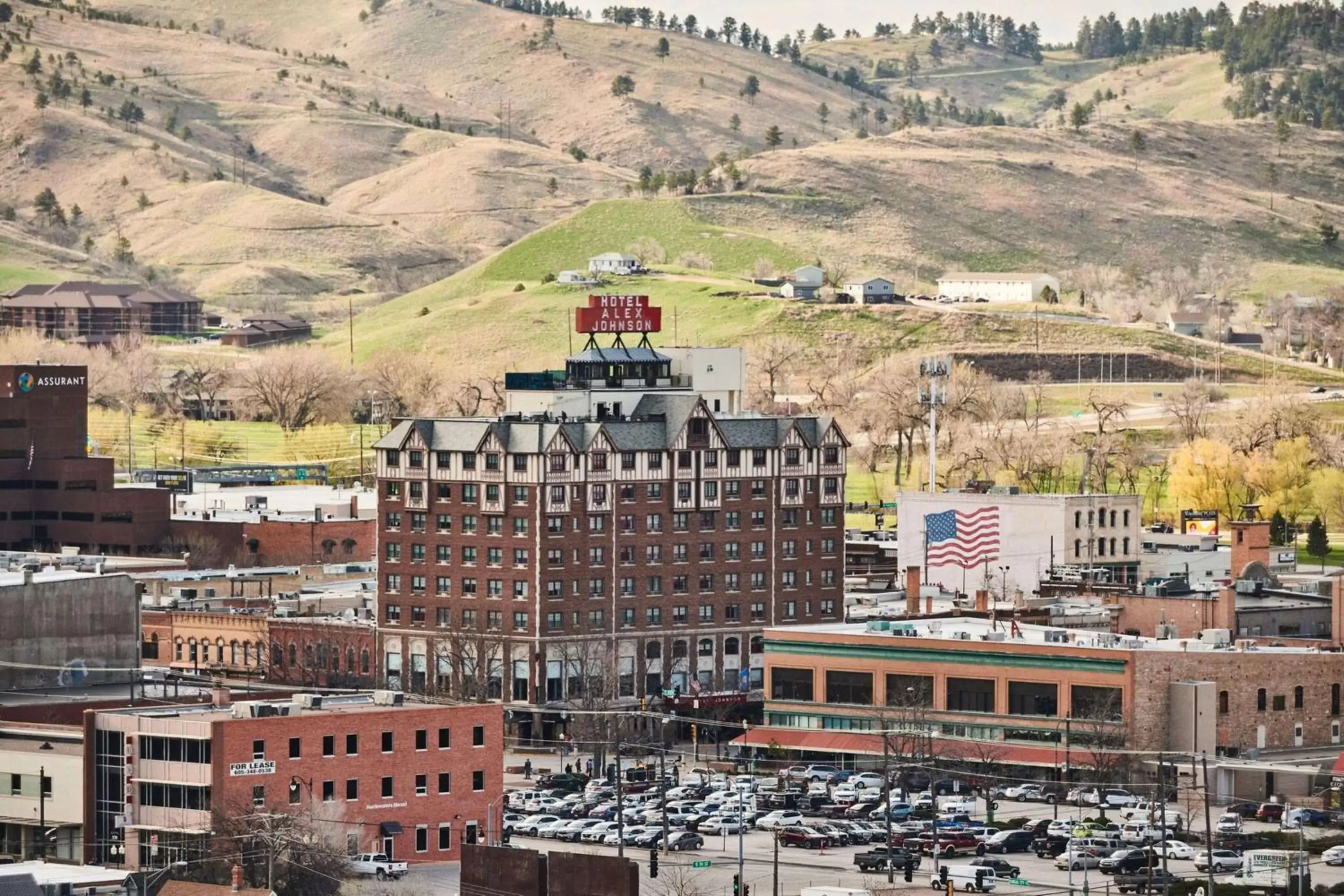 Property building in Hotel Alex Johnson Rapid City, Curio Collection by Hilton