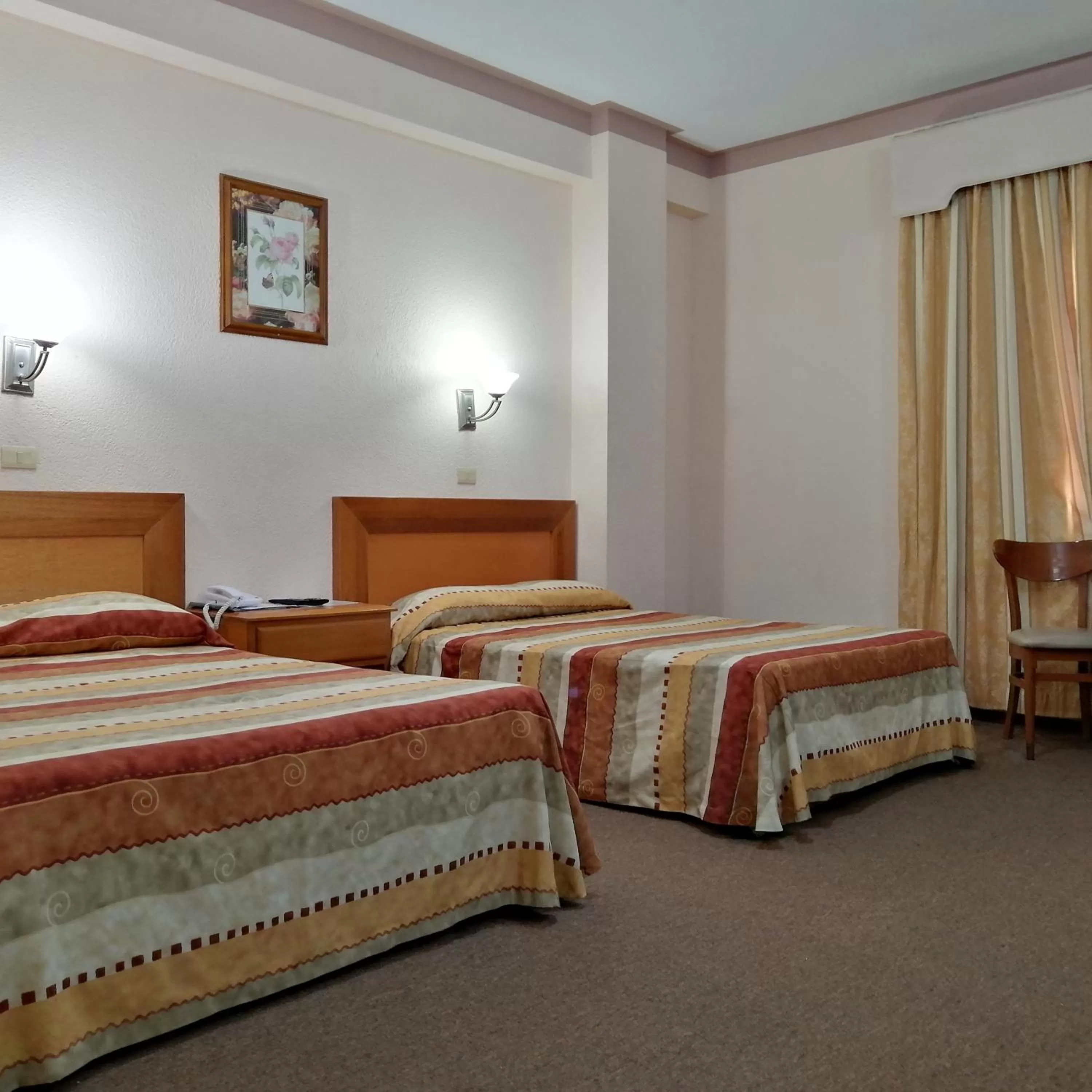 Bed in Hotel Astromundo