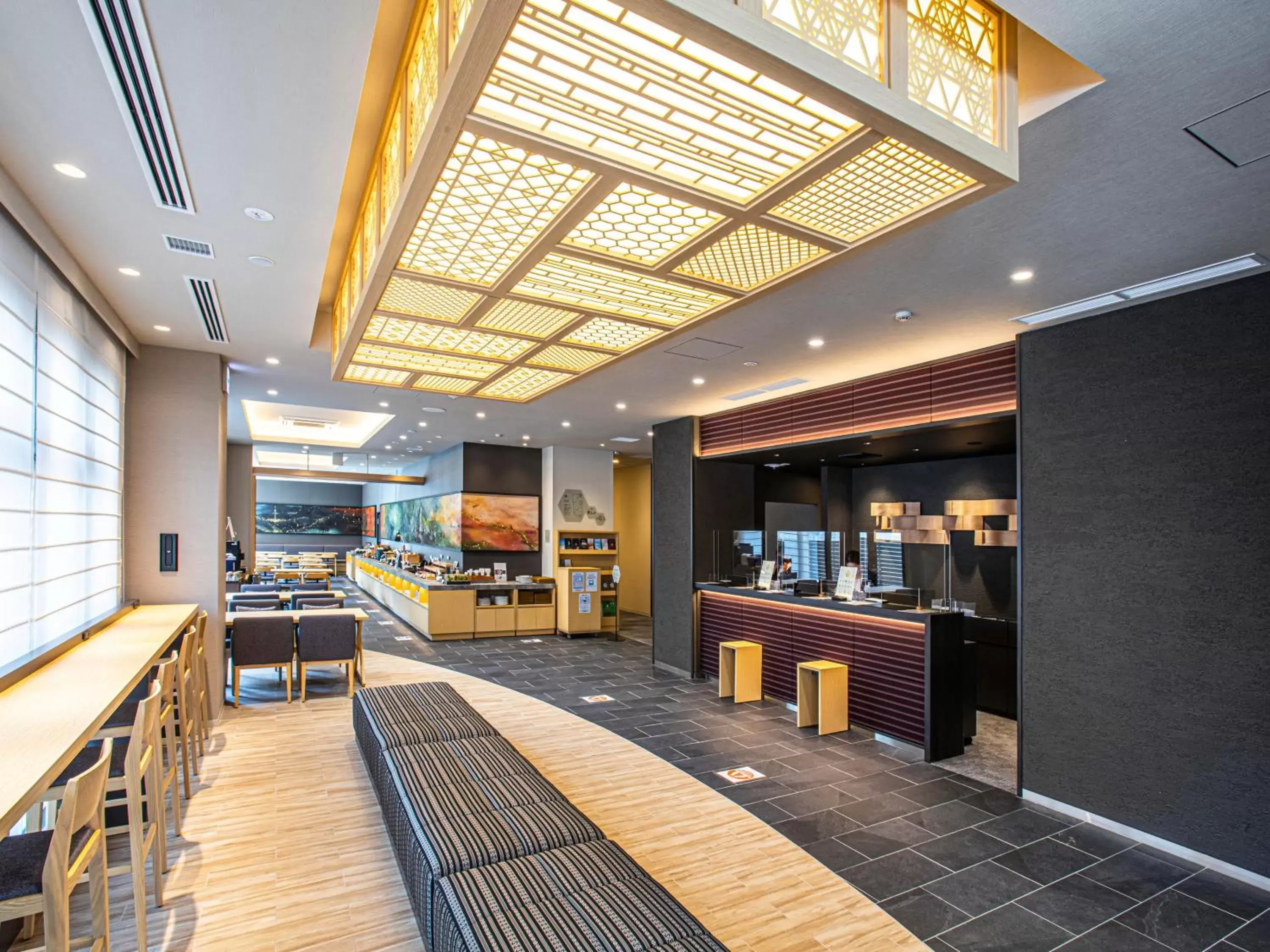 Lobby or reception in Hotel Torifito Hakata Gion