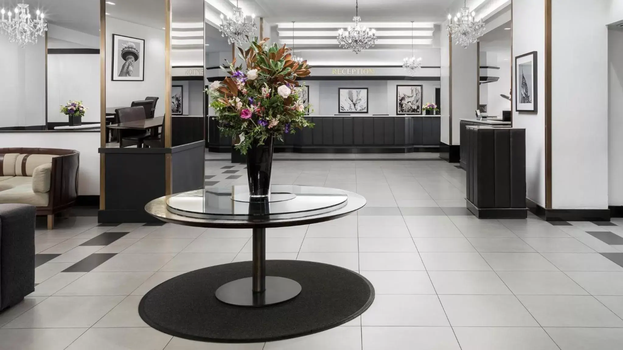 Property building, Lobby/Reception in The Manhattan at Times Square