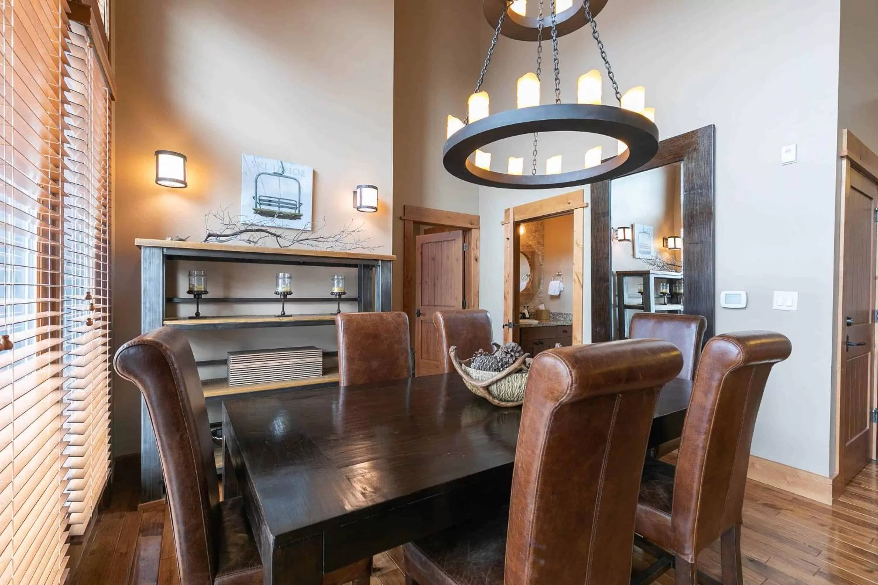 Dining Area in East West Hospitality at Tahoe