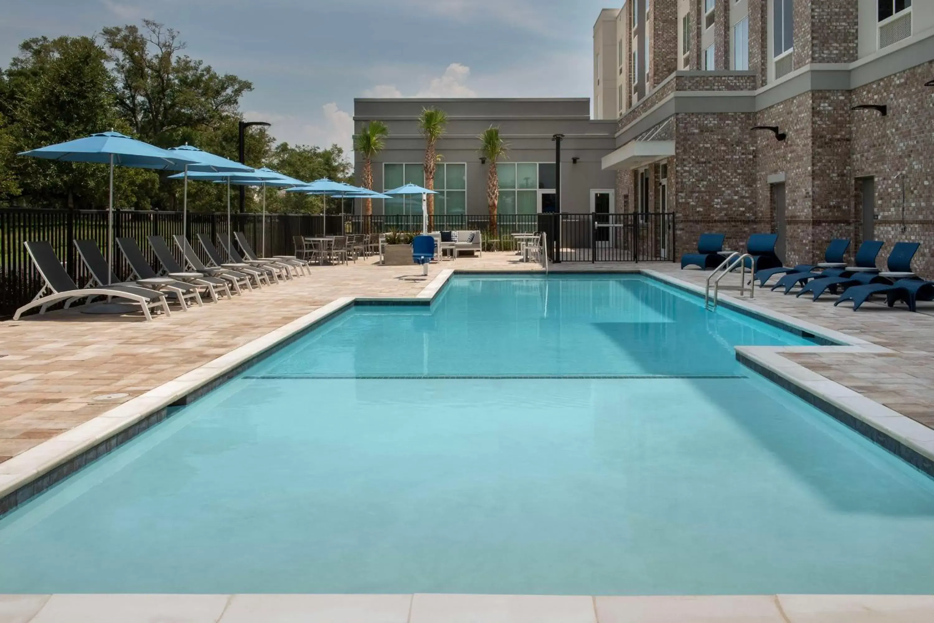 Pool view, Swimming Pool in Hilton Garden Inn Pensacola Downtown