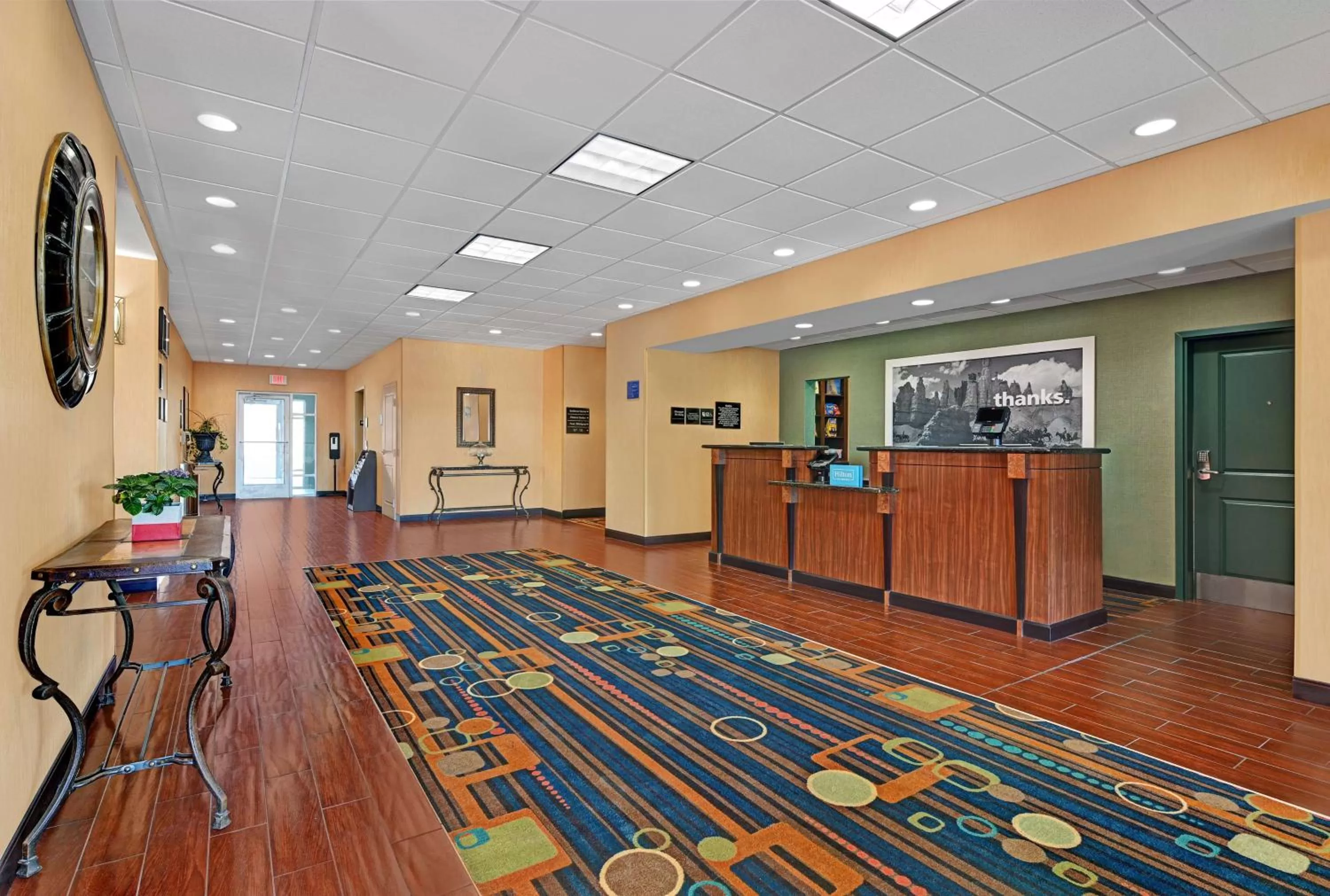Lobby or reception in Hampton Inn Deming
