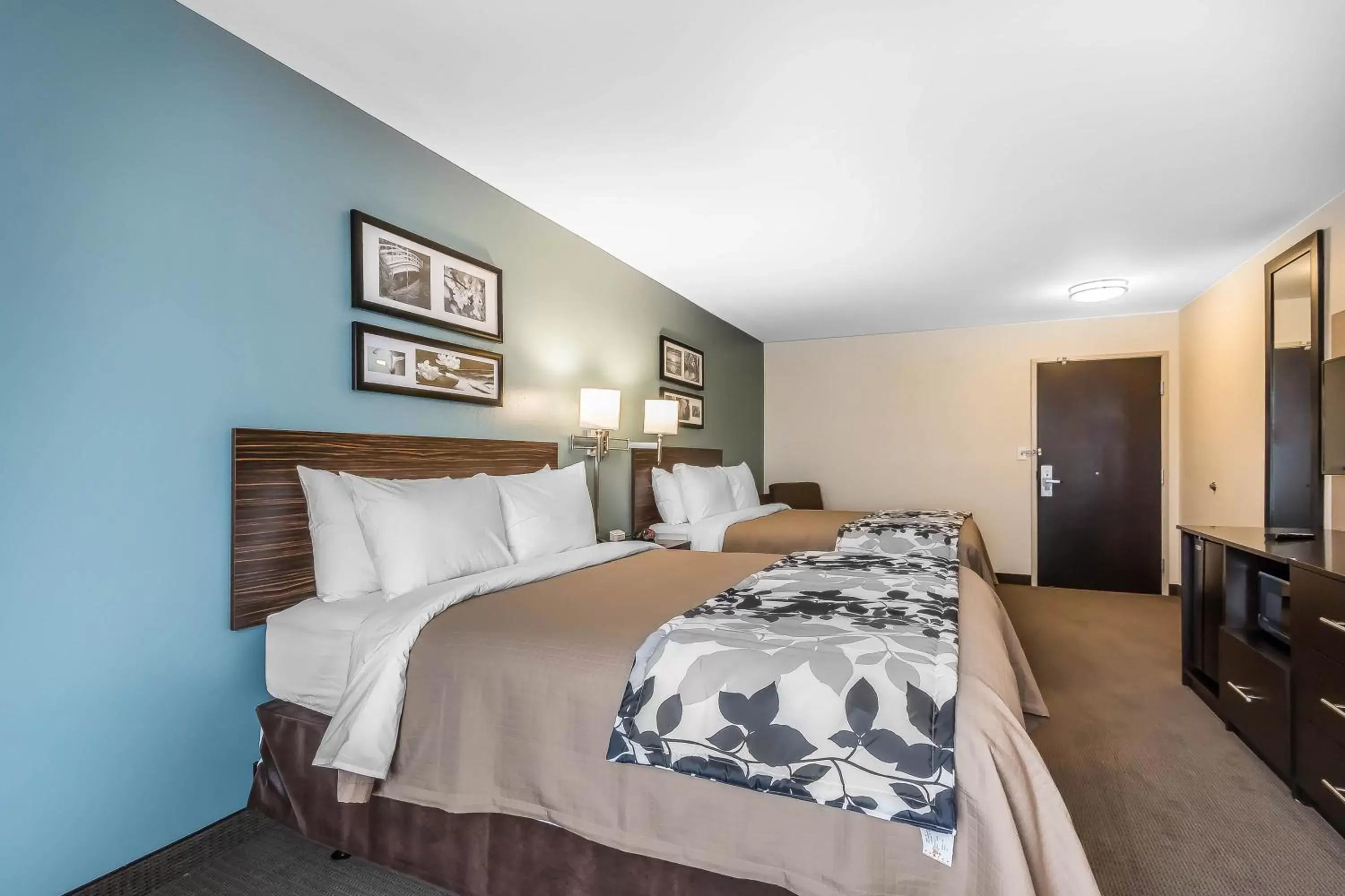 Bedroom, Bed in Sleep Inn & Suites O'Fallon MO - Technology Drive Bedroom, Bed in Sleep Inn & Suites O'Fallon MO - Technology Drive