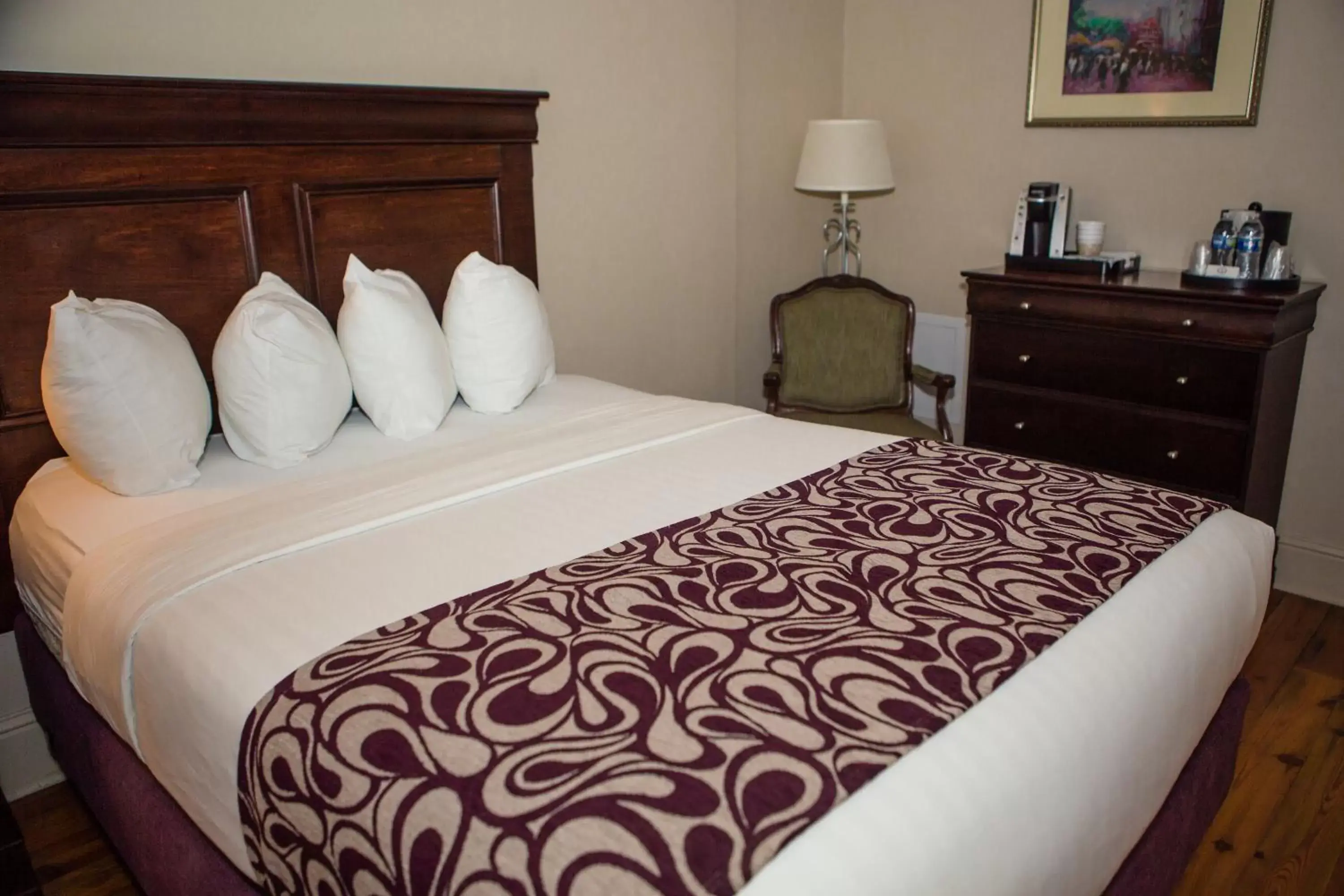 Bed in Inn on St. Peter, a French Quarter Guest Houses Property