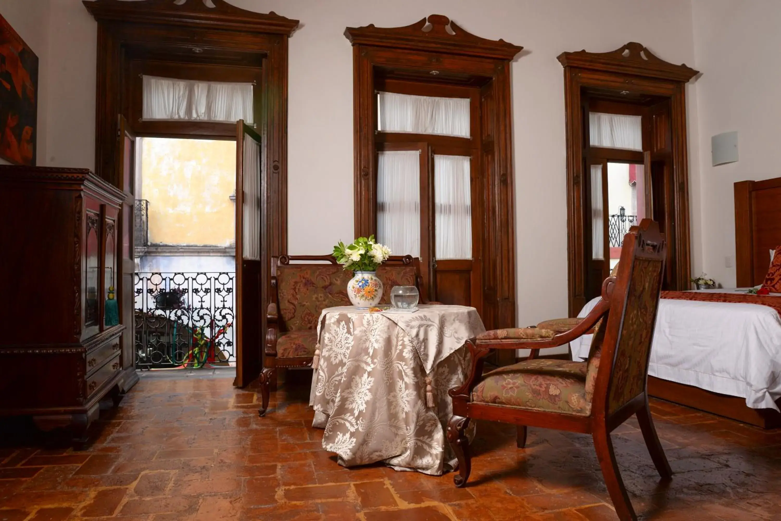 Dining area in El Serafin Hotel Boutique