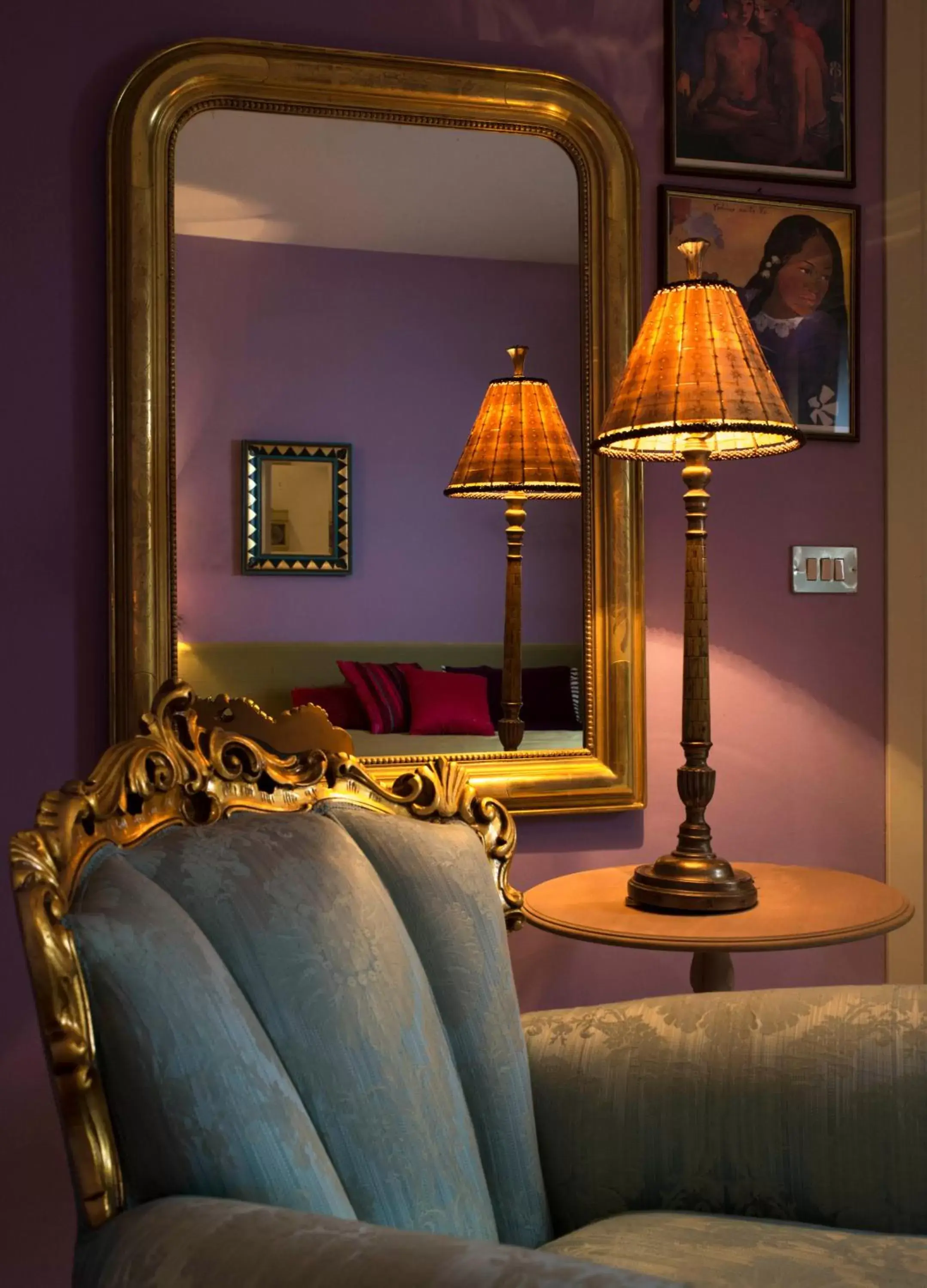 Decorative detail, Seating Area in B&B Maison Biagetti