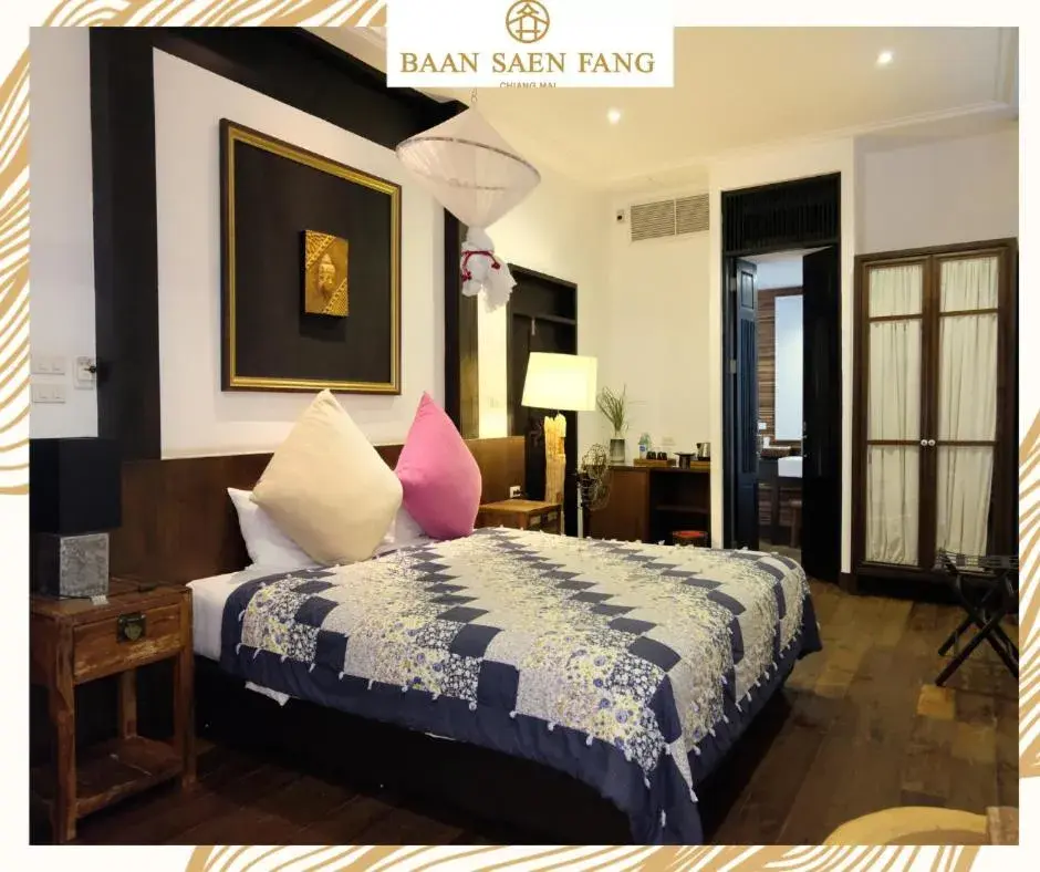 Bed in Baan Saen Fang Chiang Mai - SHA Plus