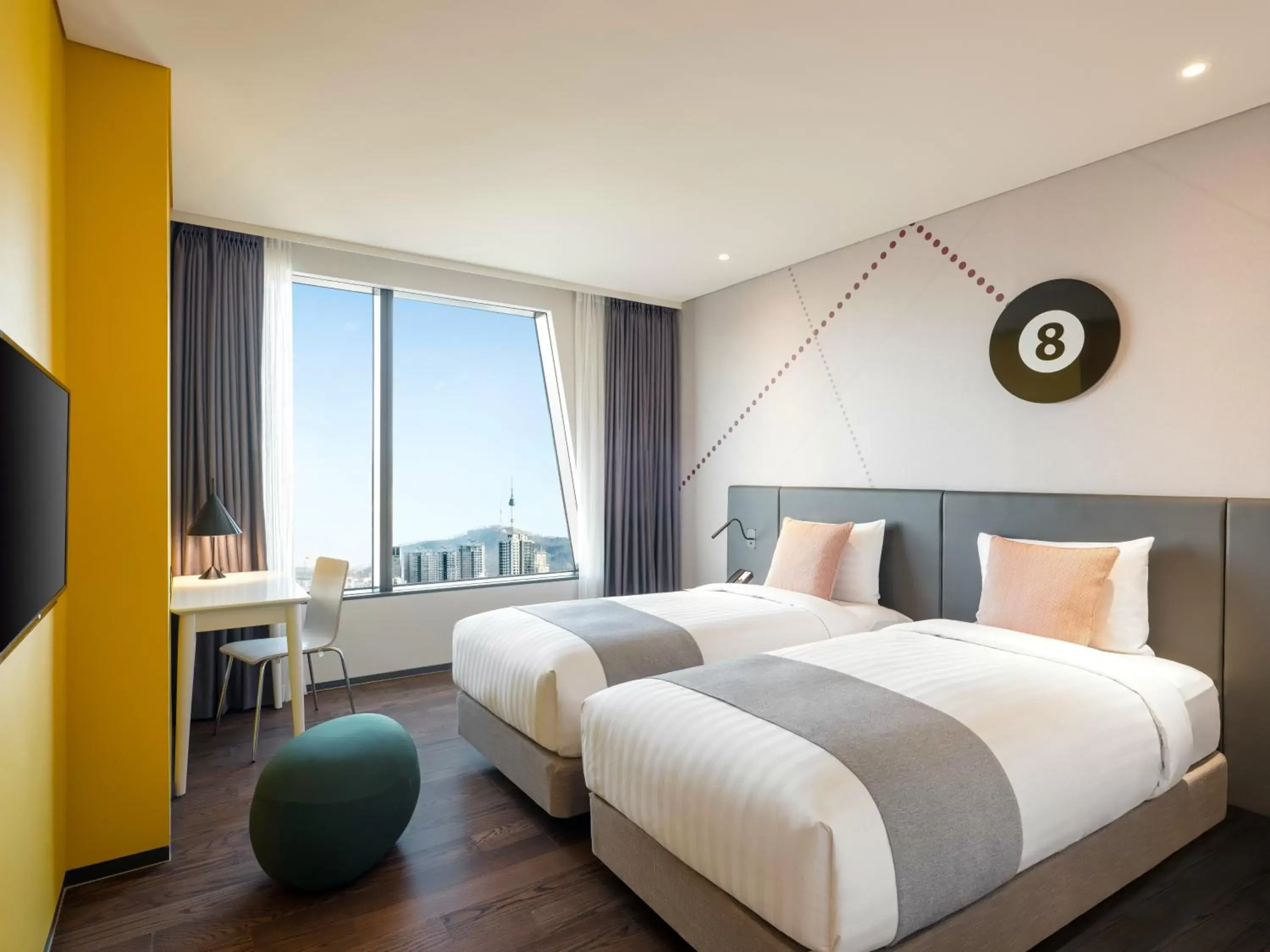 Bedroom, Bed in ibis Styles Ambassador Seoul Yongsan