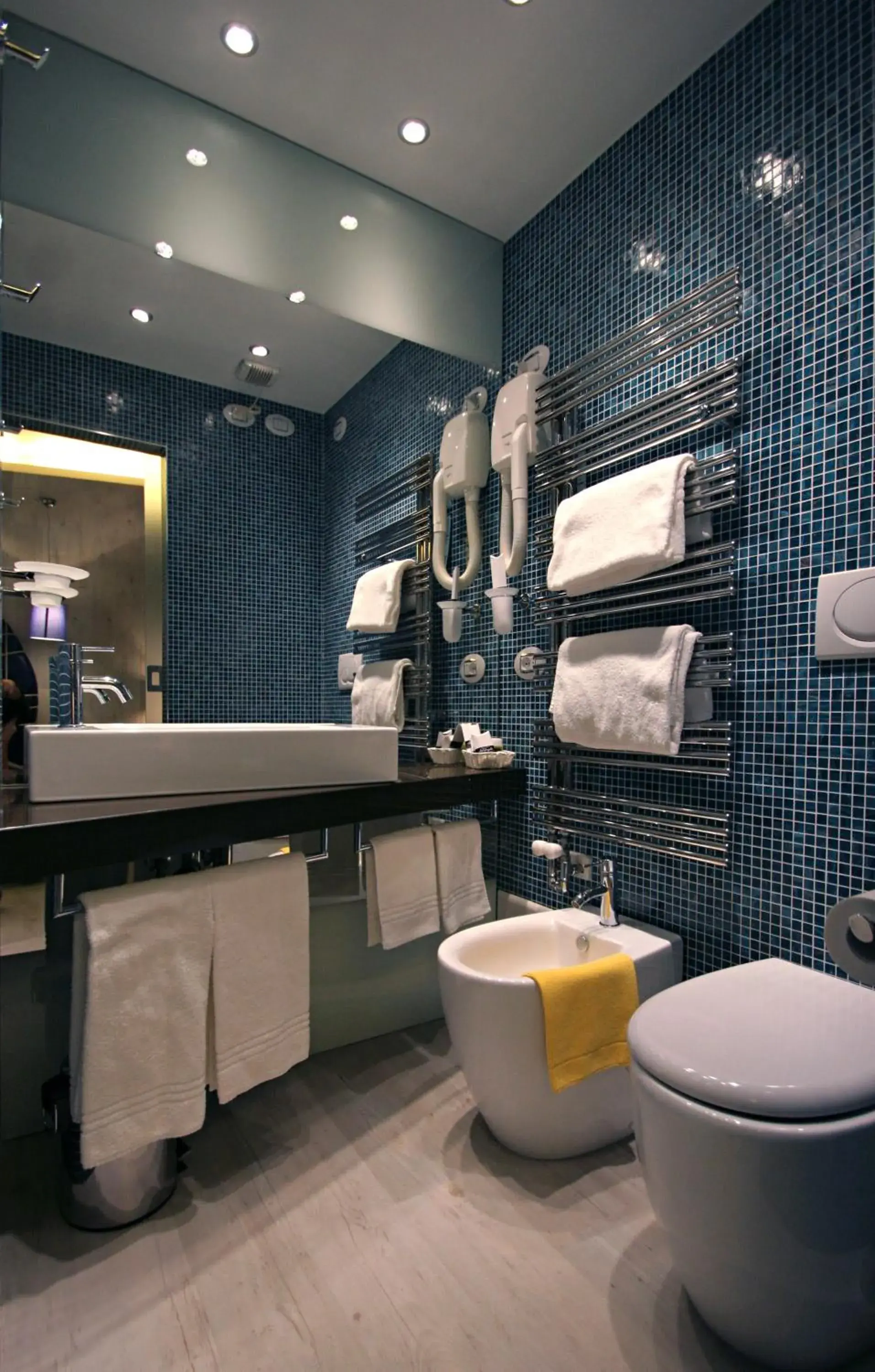 Bathroom in Hotel La Pergola