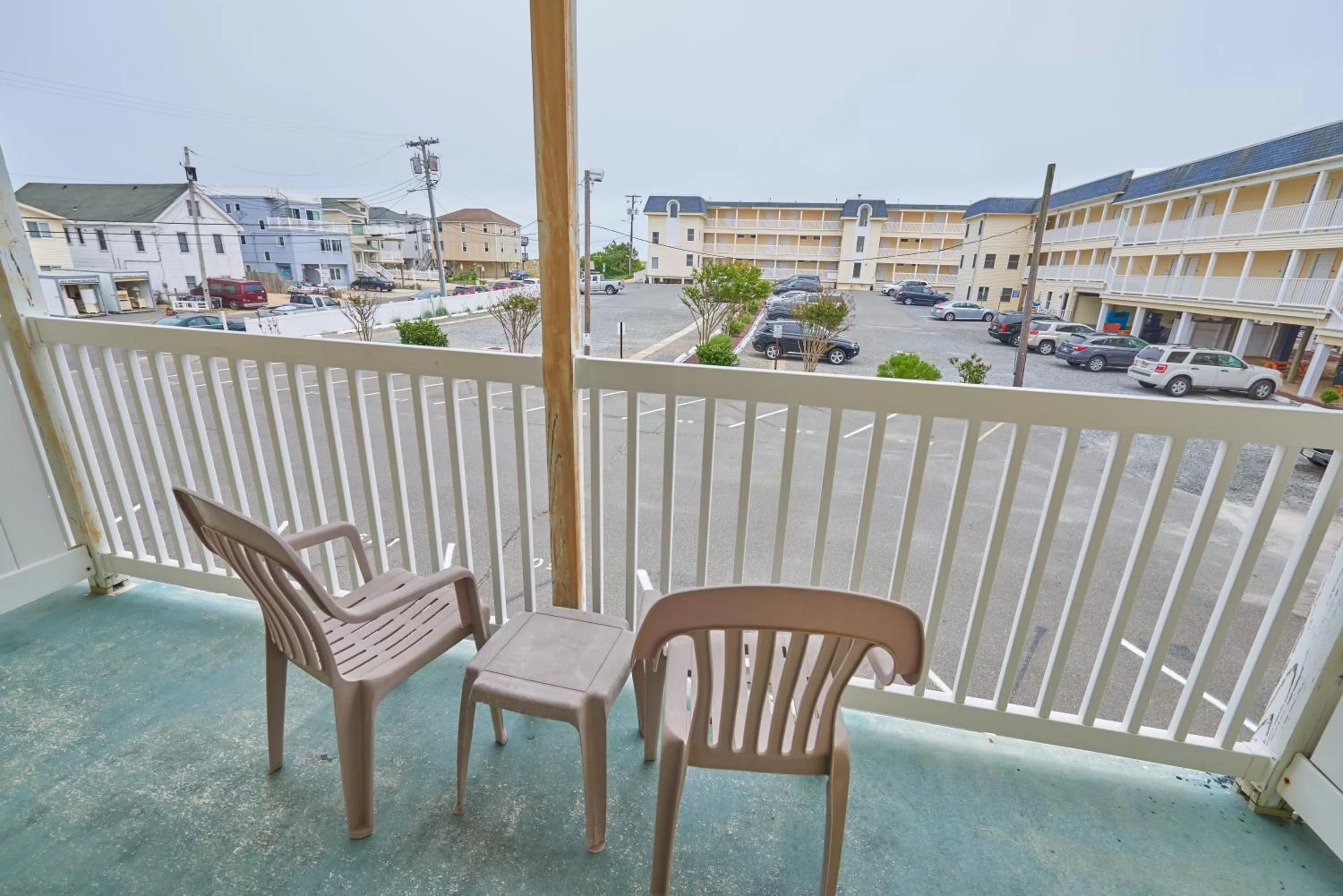 Balcony/Terrace in Drifting Sands Oceanfront Hotel