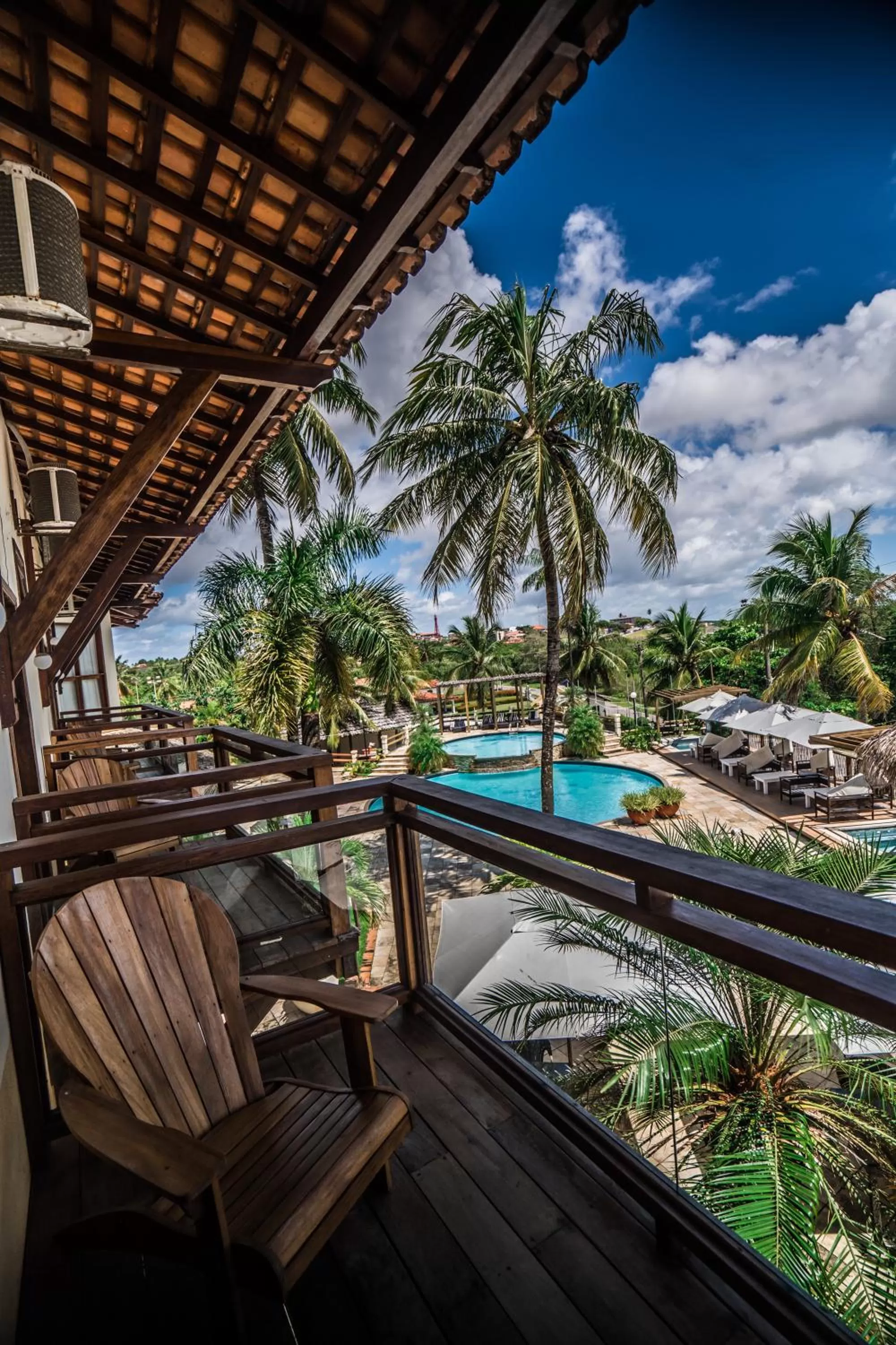 Pool View in Hotel Solar