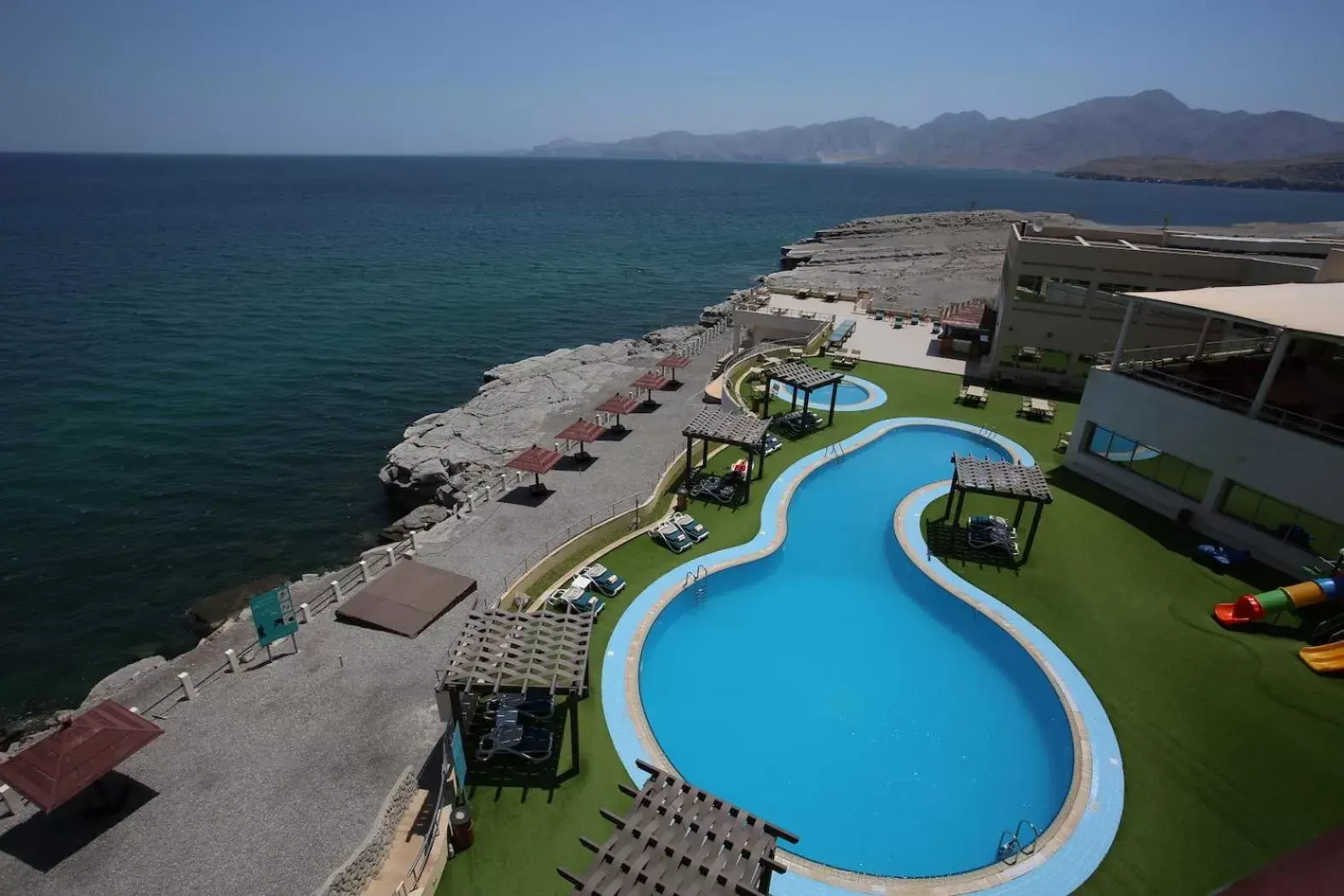 Sea view, Pool View in Atana Khasab Hotel