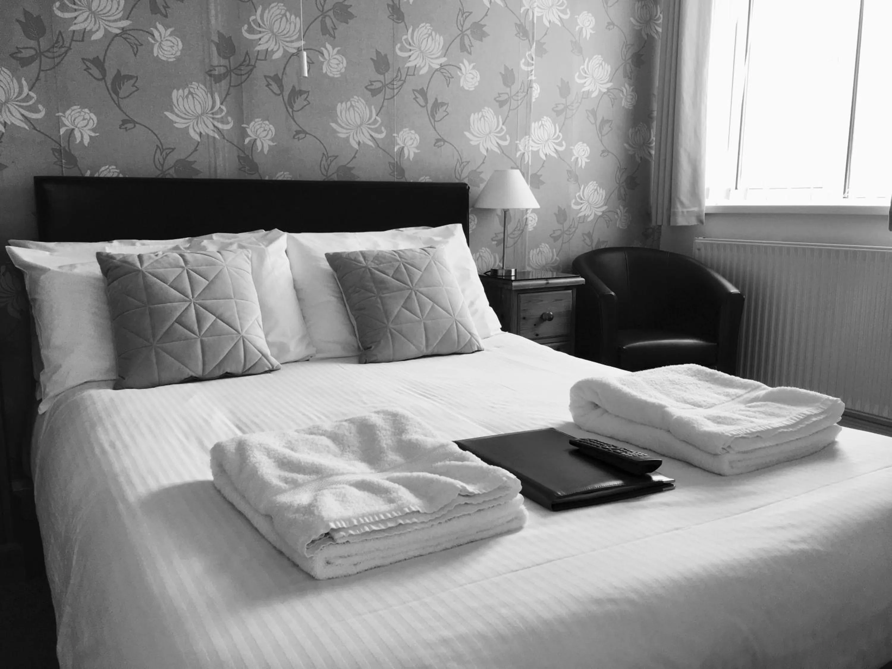 Decorative detail, Bed in Tregorran Guest House Mevagissey