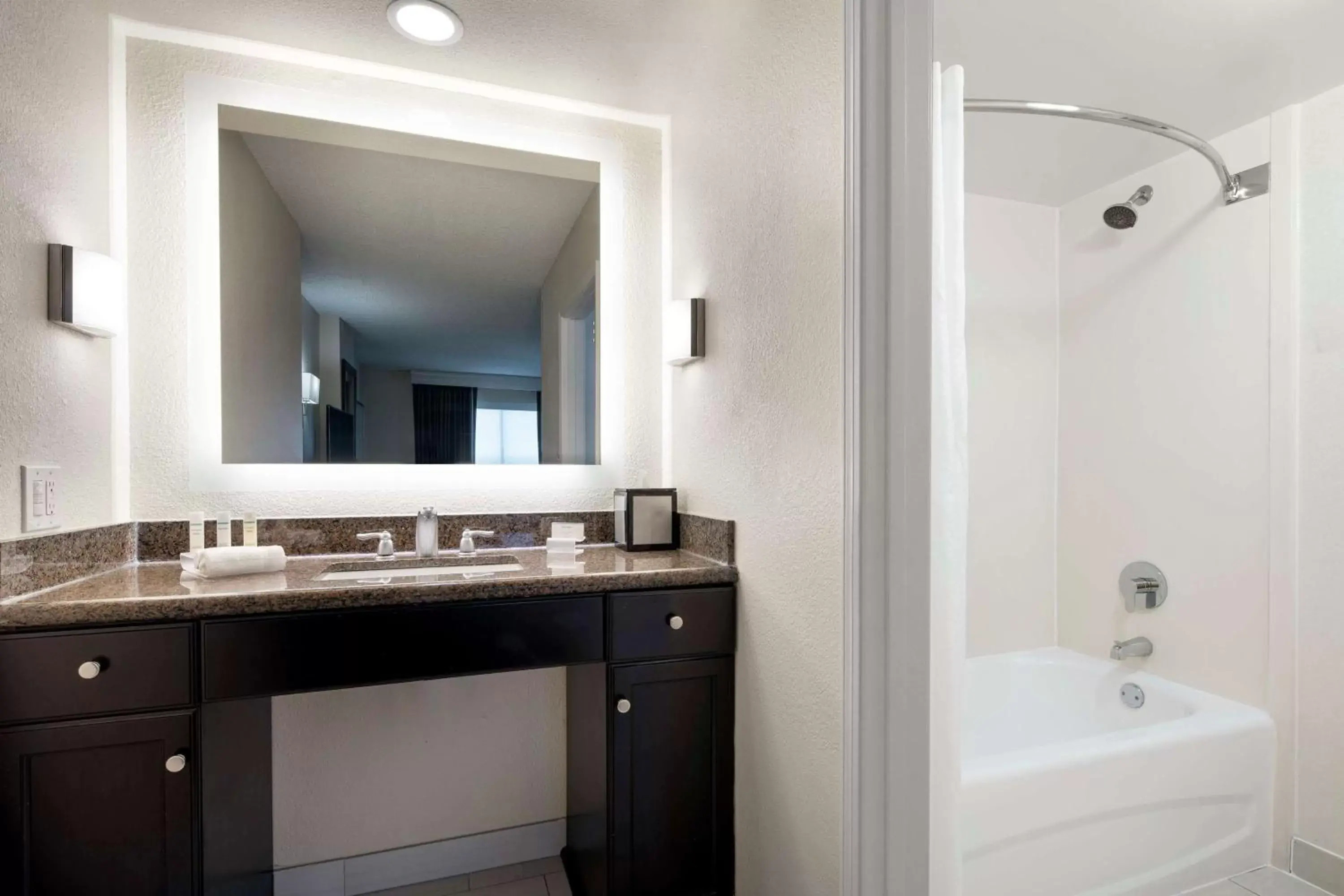 Bathroom in Homewood Suites by Hilton-Anaheim