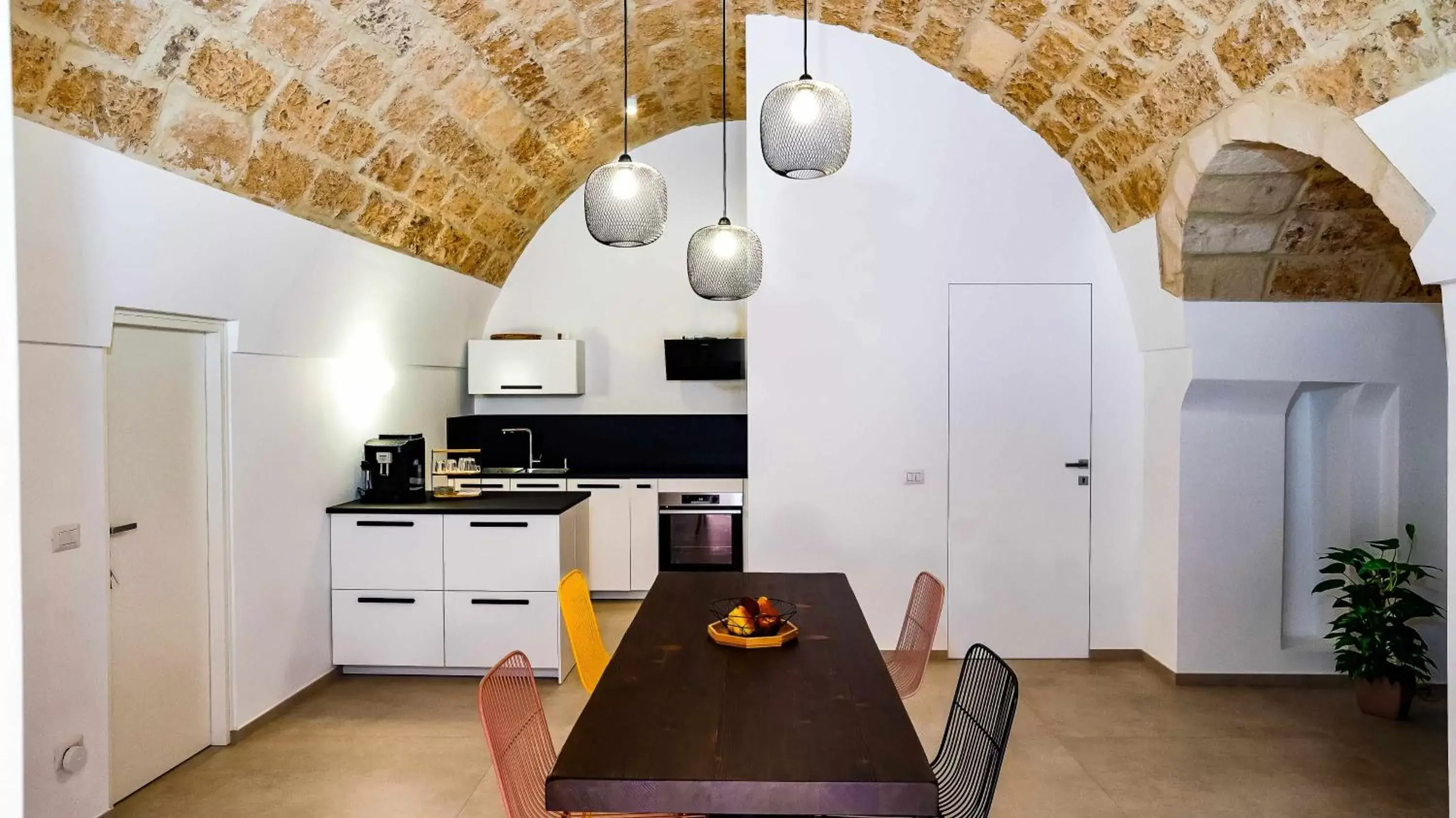 Kitchen/Kitchenette in Casa Minerva - Suite e Relax