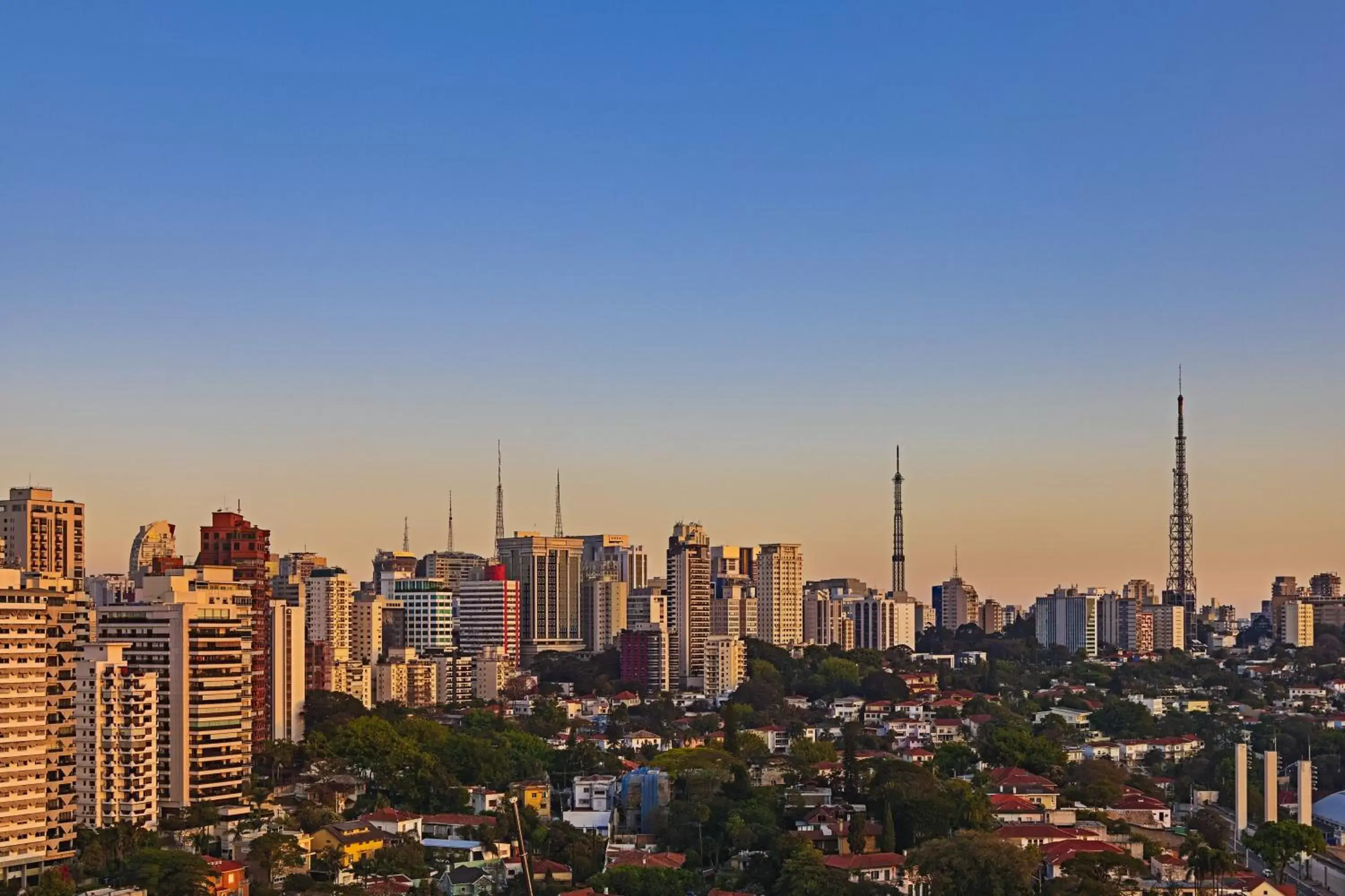 City view in Transamerica Executive Higienópolis City view in Transamerica Executive Higienópolis