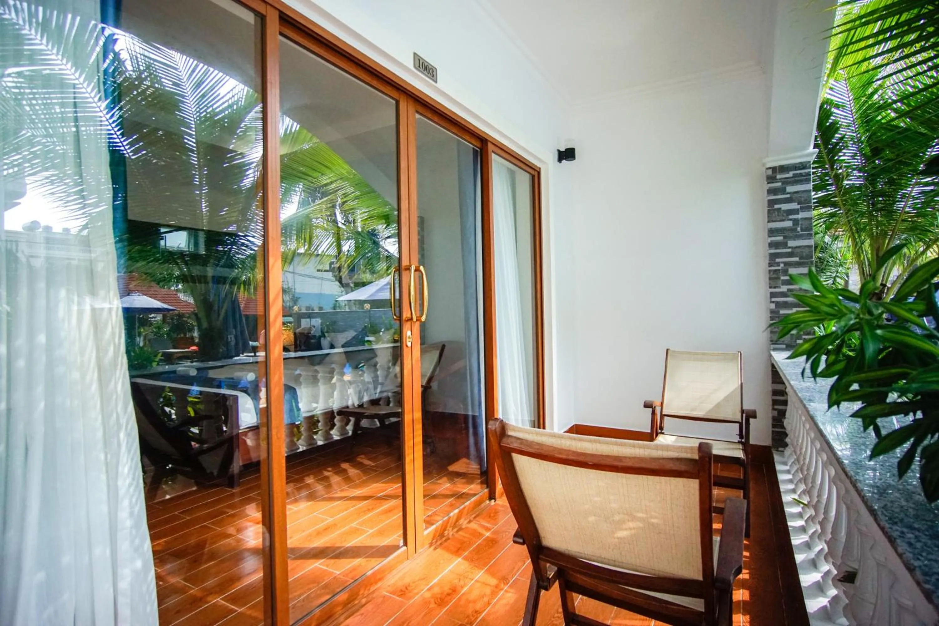 Patio in Brenta Phu Quoc Hotel