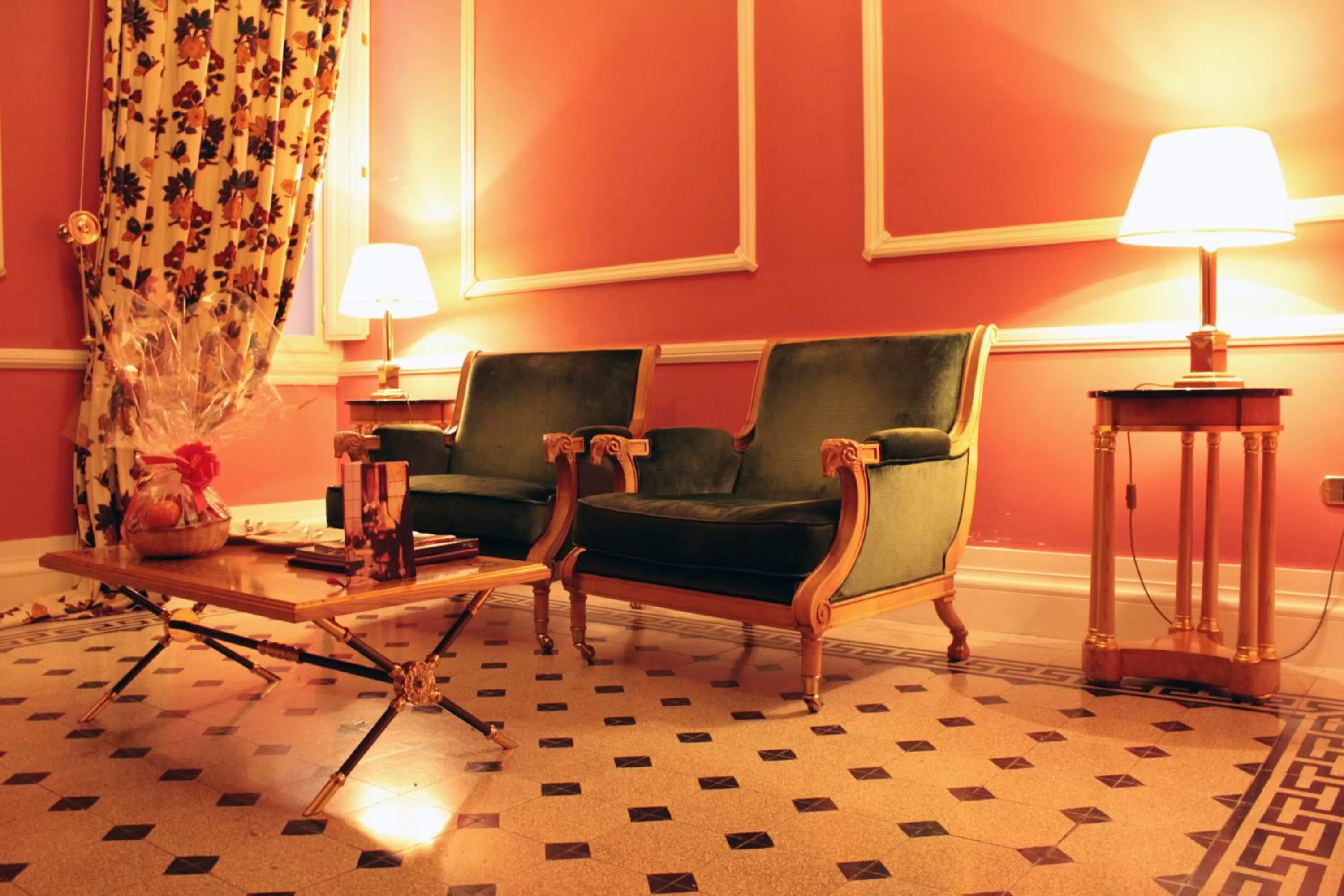 Decorative detail in Hotel Albani Firenze