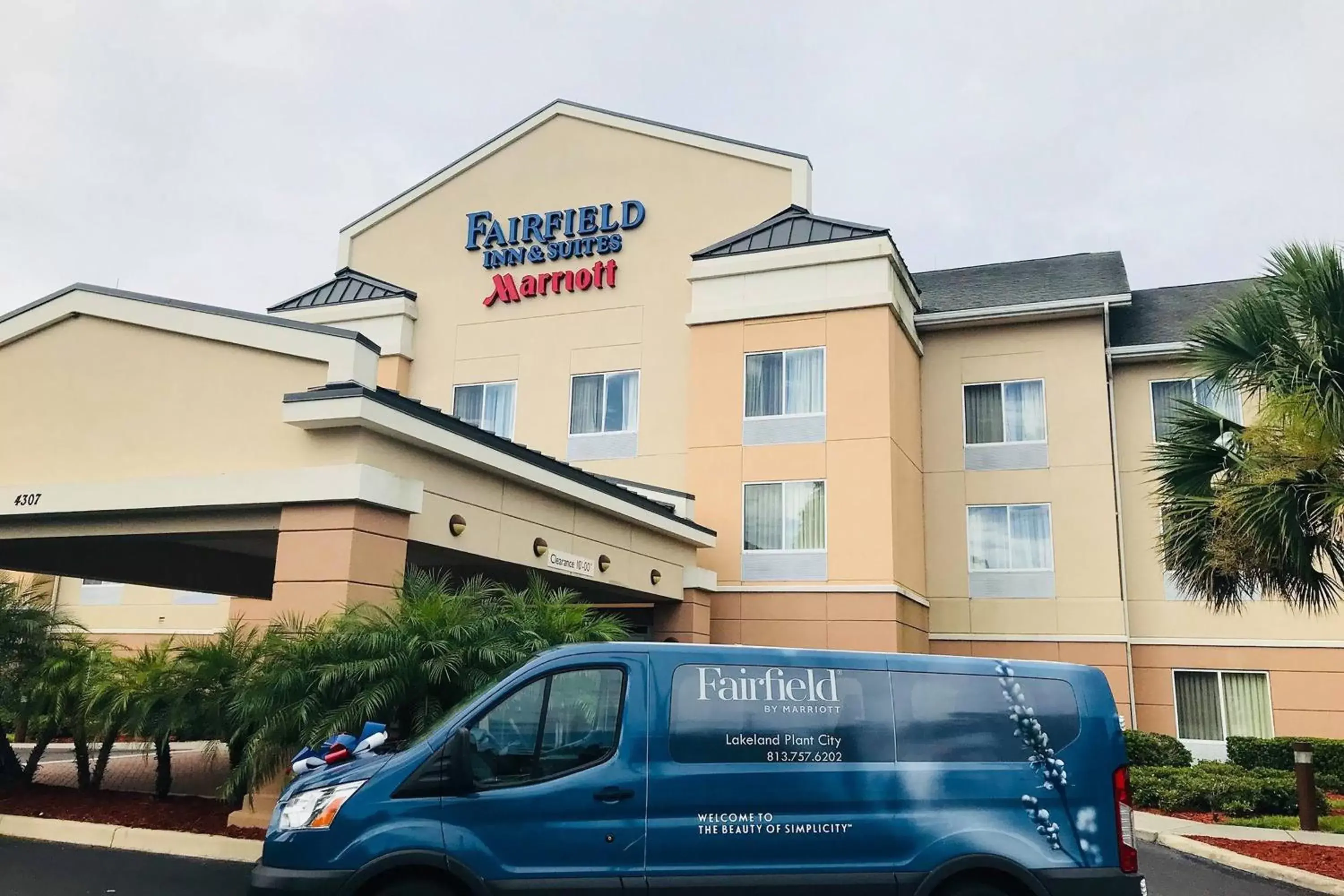 Property Building in Fairfield Inn and Suites by Marriott Lakeland Plant City