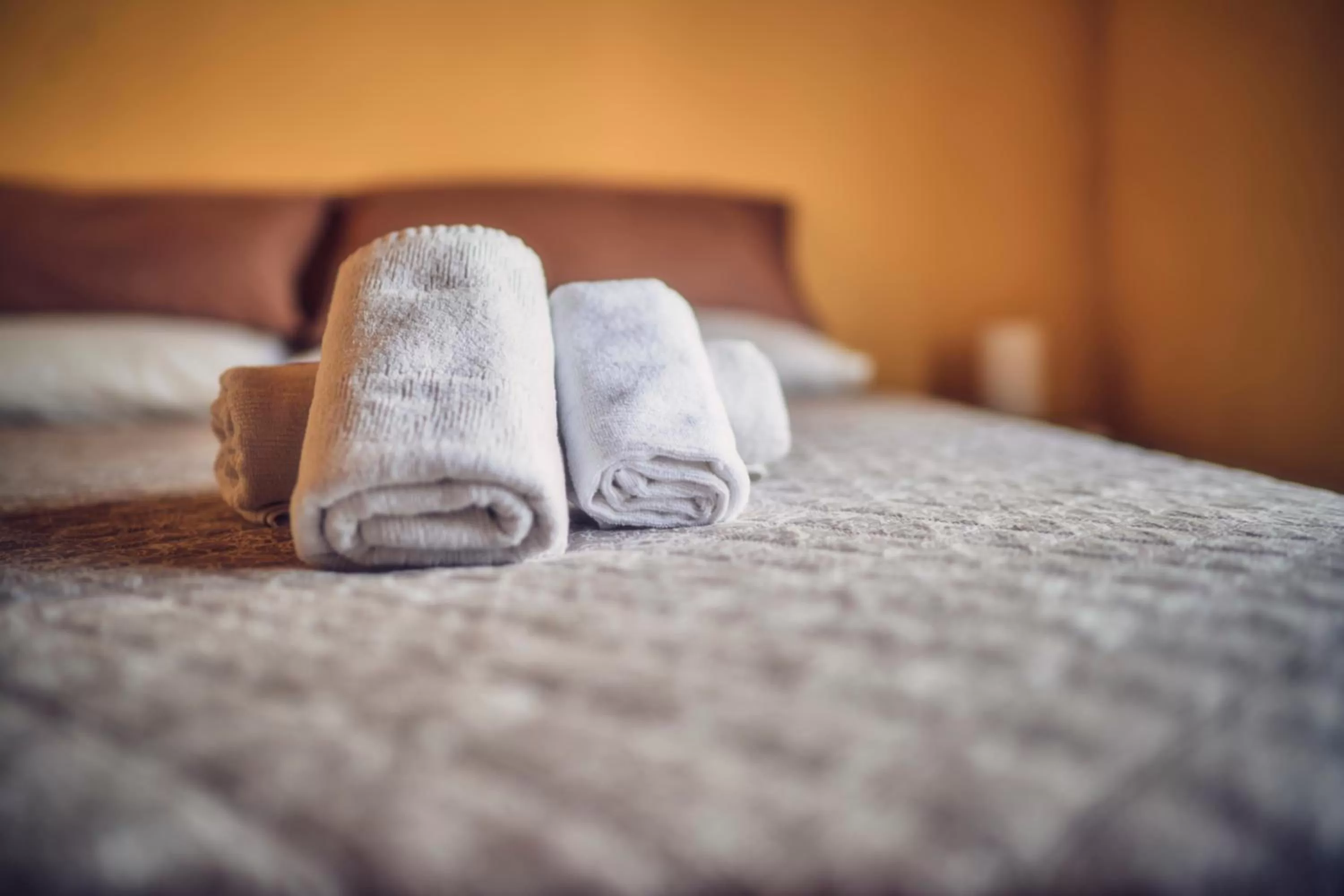 Bed in Travelershome 212 Airport