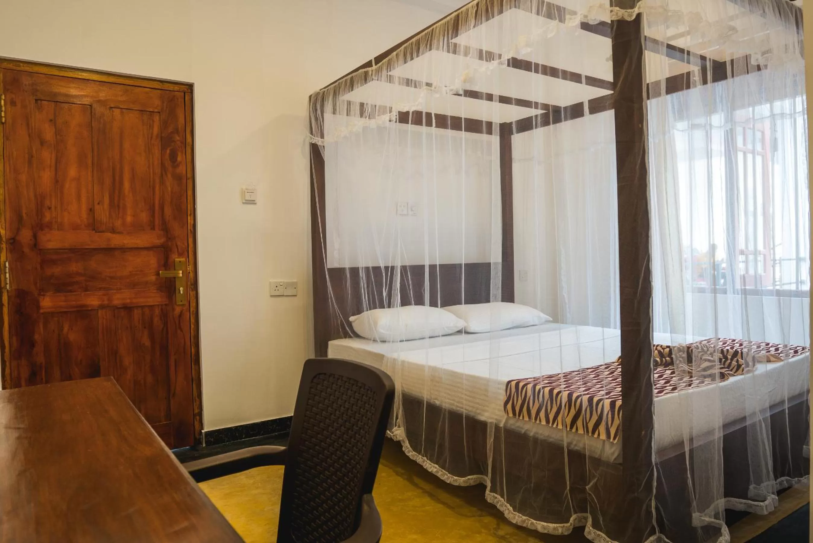 Bedroom, Bed in Ocean Bay Surf Resort Weligama