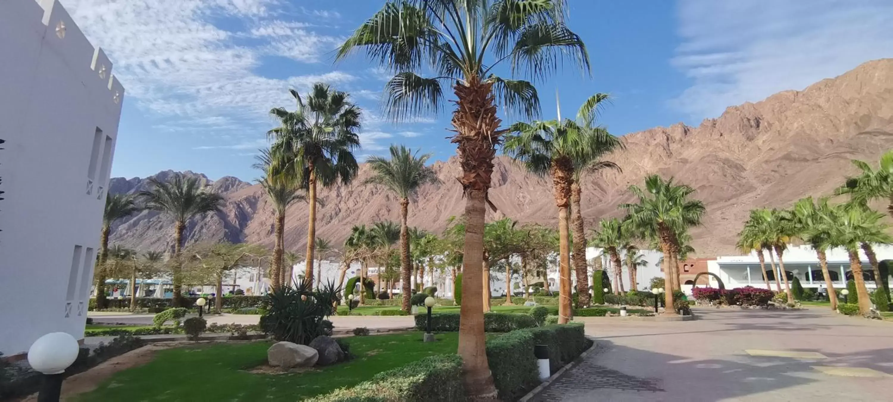 Natural landscape in Happy Life Village Dahab