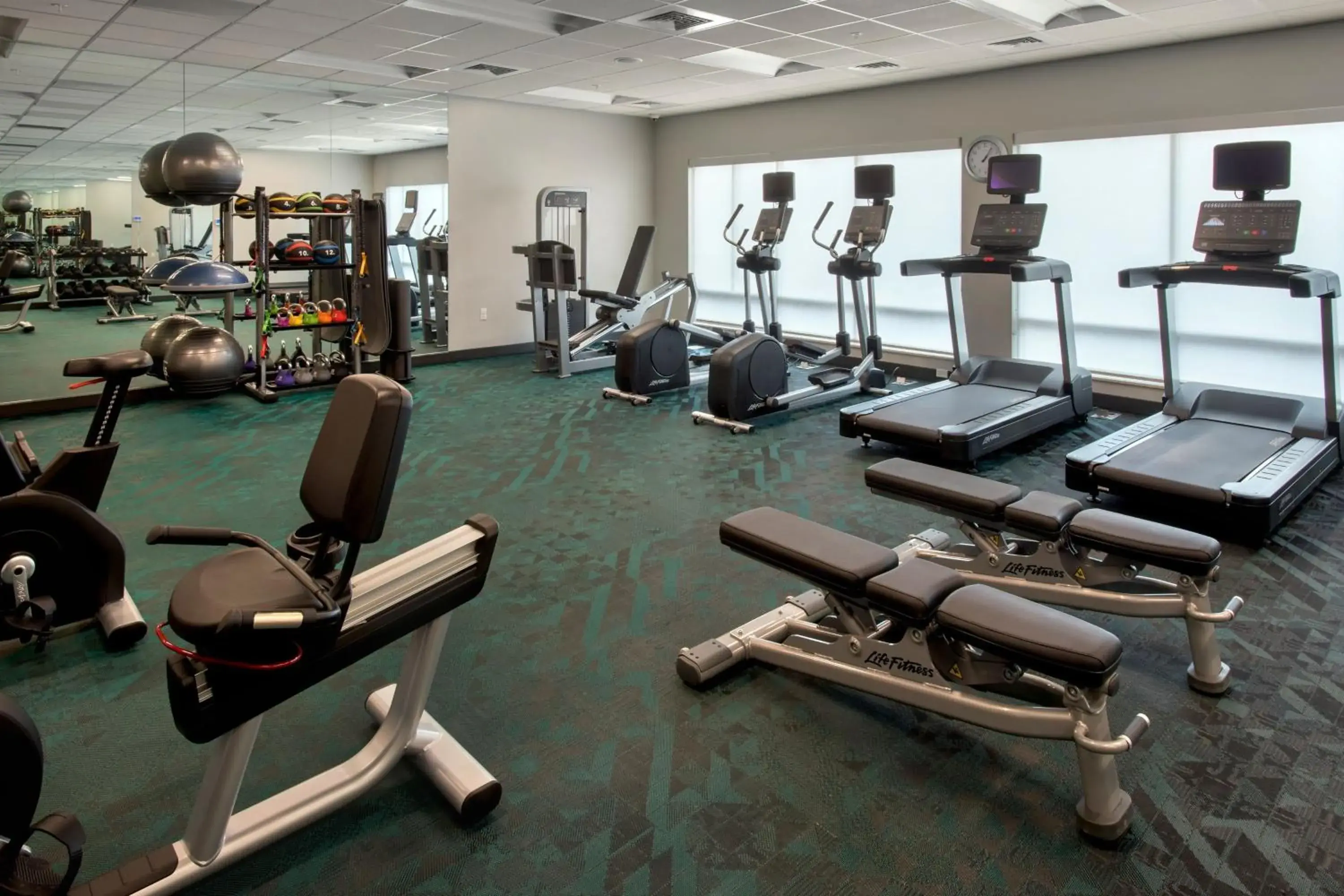 Fitness centre/facilities, Fitness Center/Facilities in TownePlace Suites Portland Airport ME